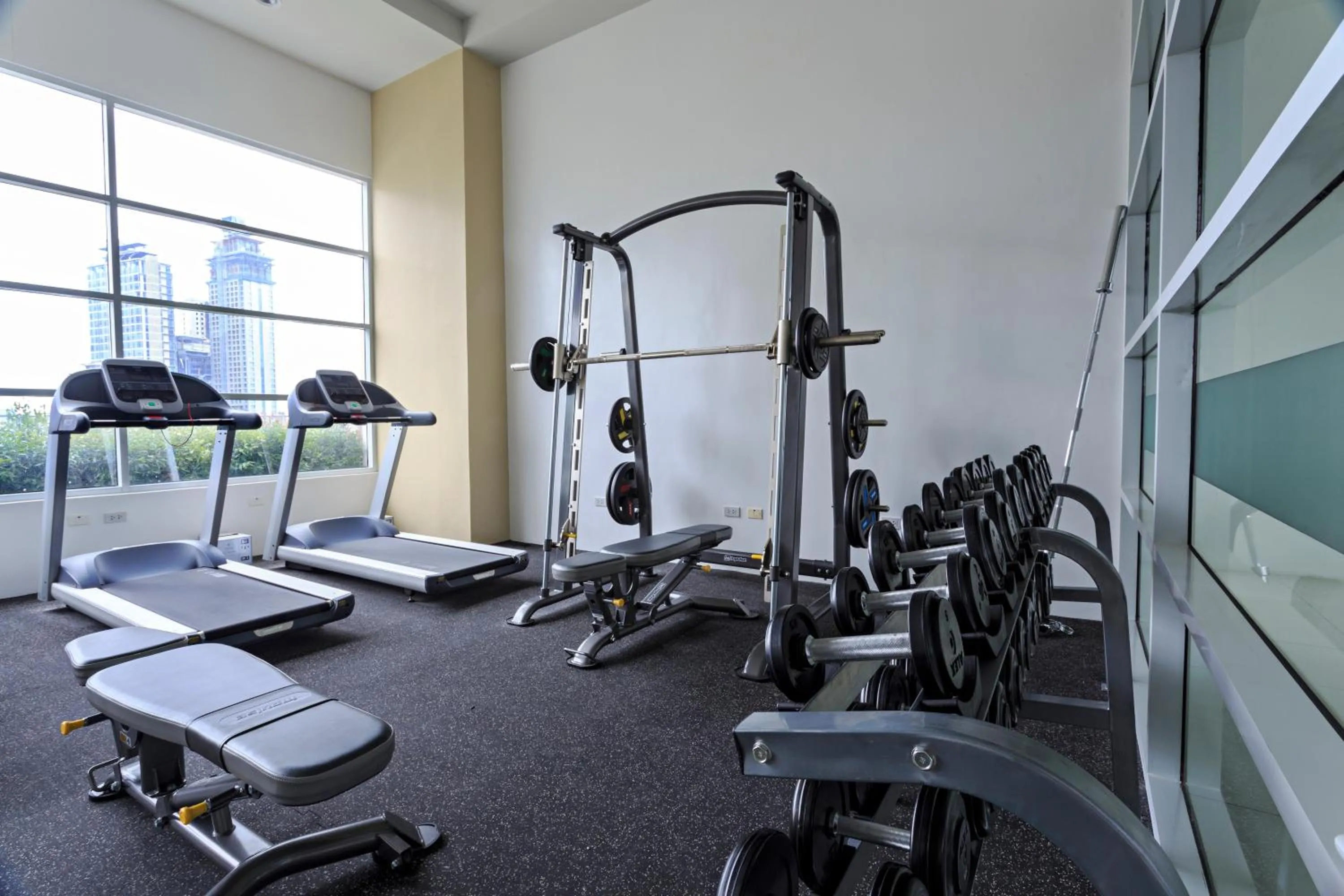 Fitness centre/facilities in Eon Centennial Soho Hotel