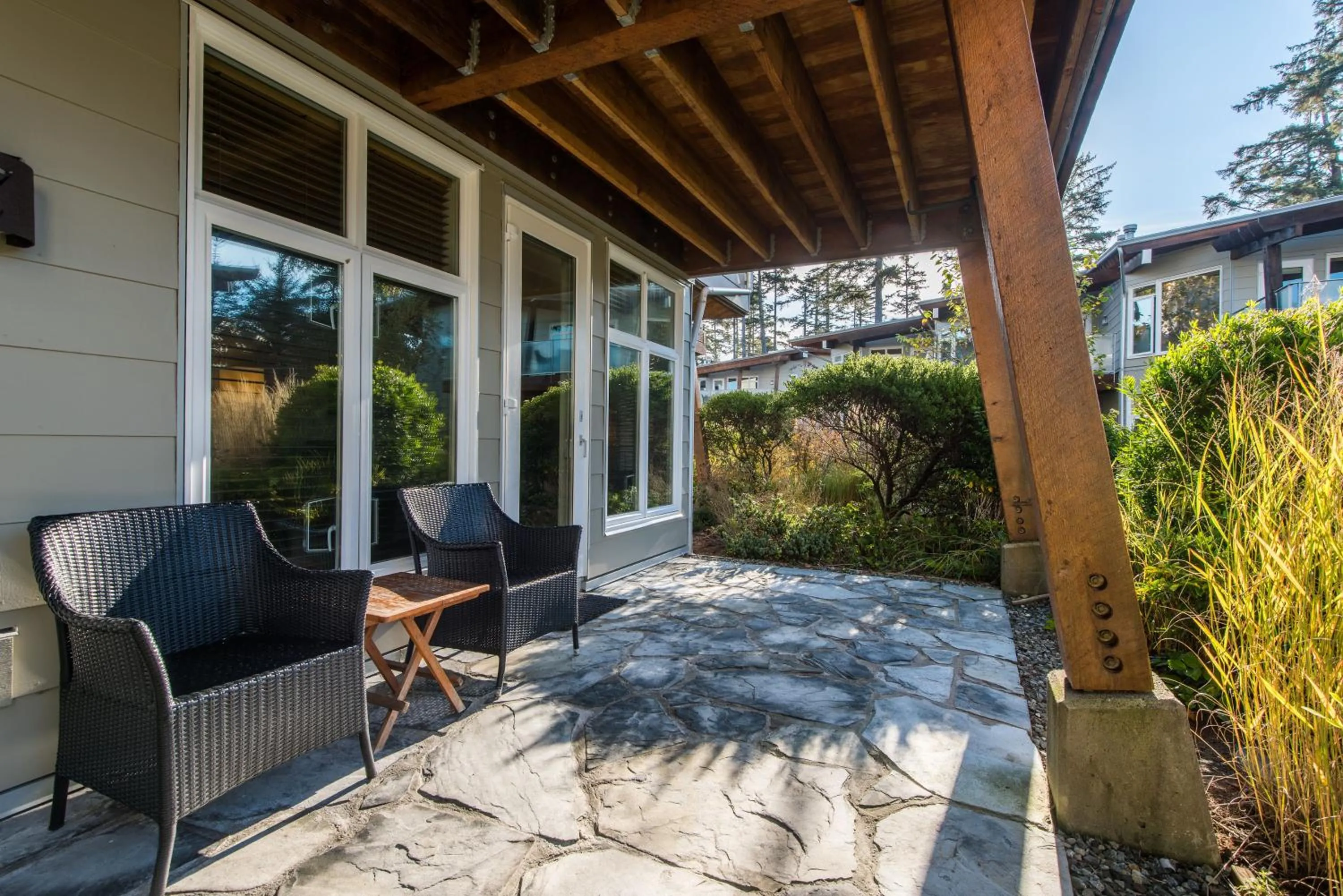 Patio in Cox Bay Beach Resort