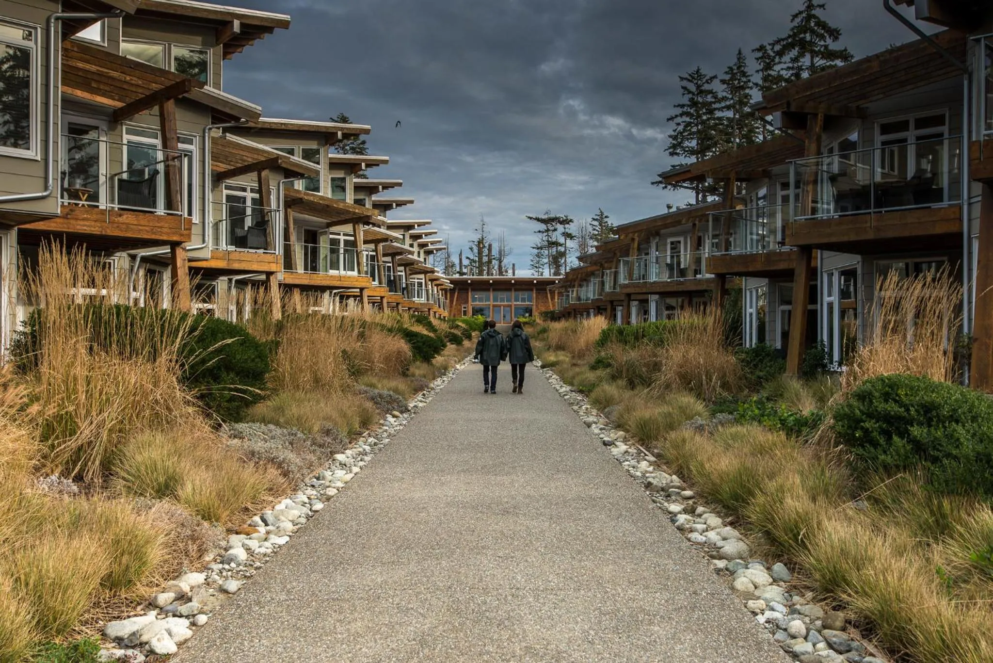 People in Cox Bay Beach Resort