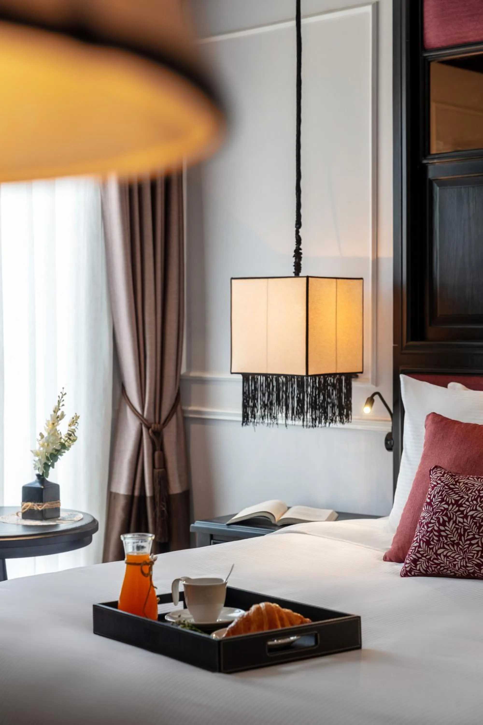 Bed in Aira Boutique Hanoi Hotel & Spa