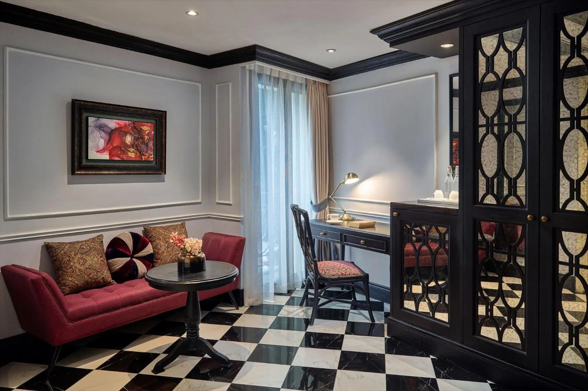 Living room in Aira Boutique Hanoi Hotel & Spa