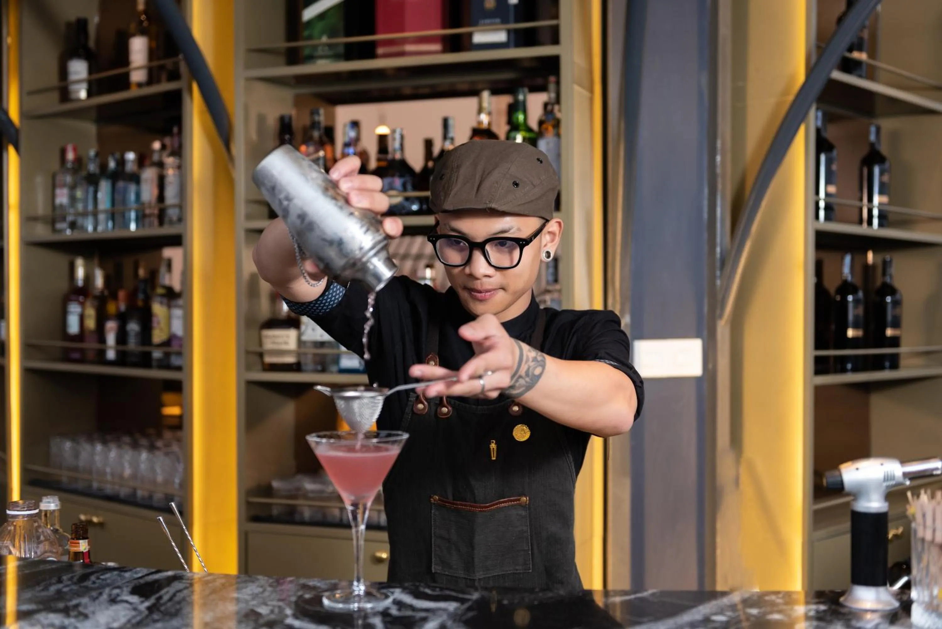 Lounge or bar in Aira Boutique Hanoi Hotel & Spa