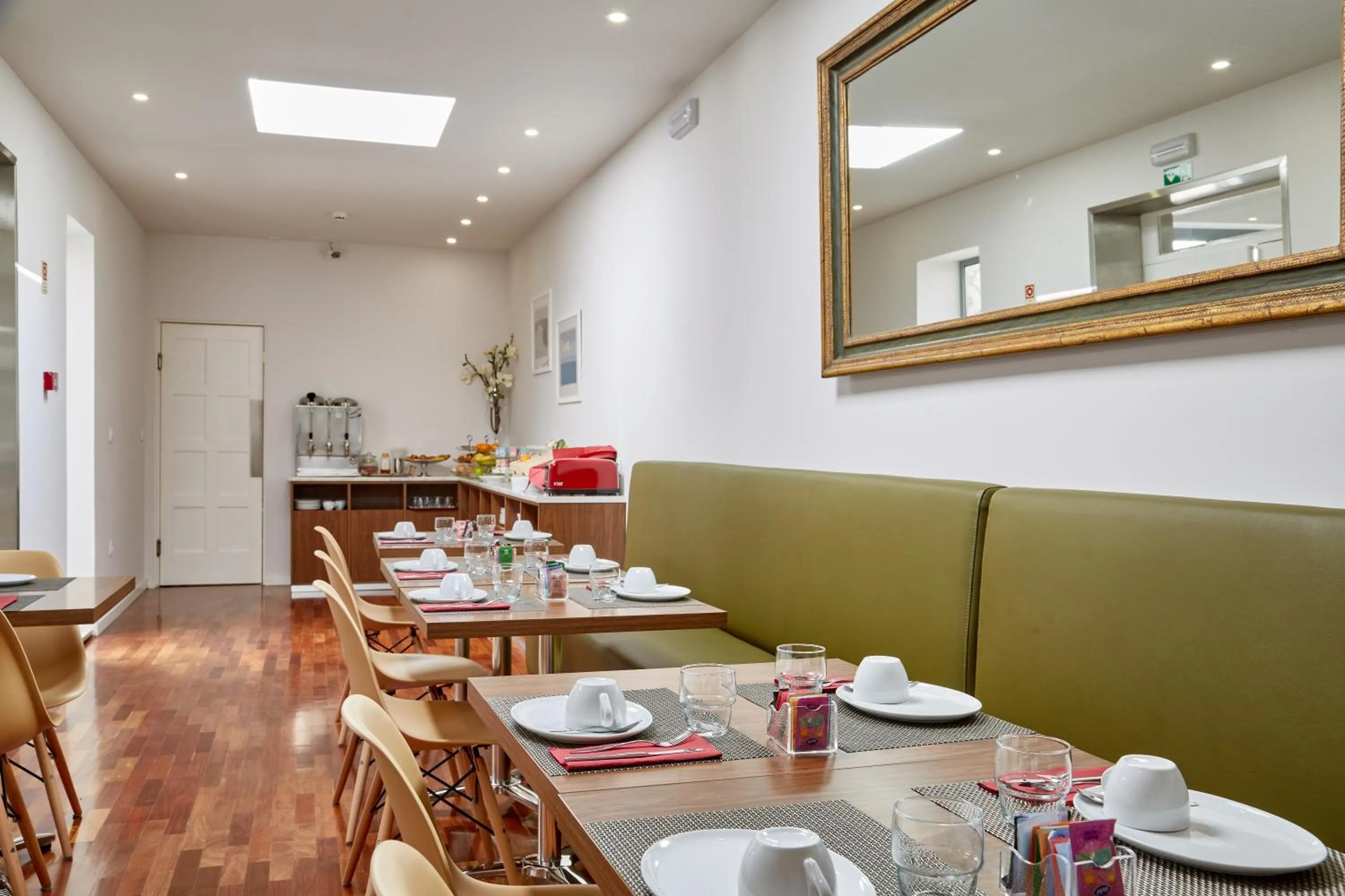 Buffet breakfast in Porto Domus Hotel