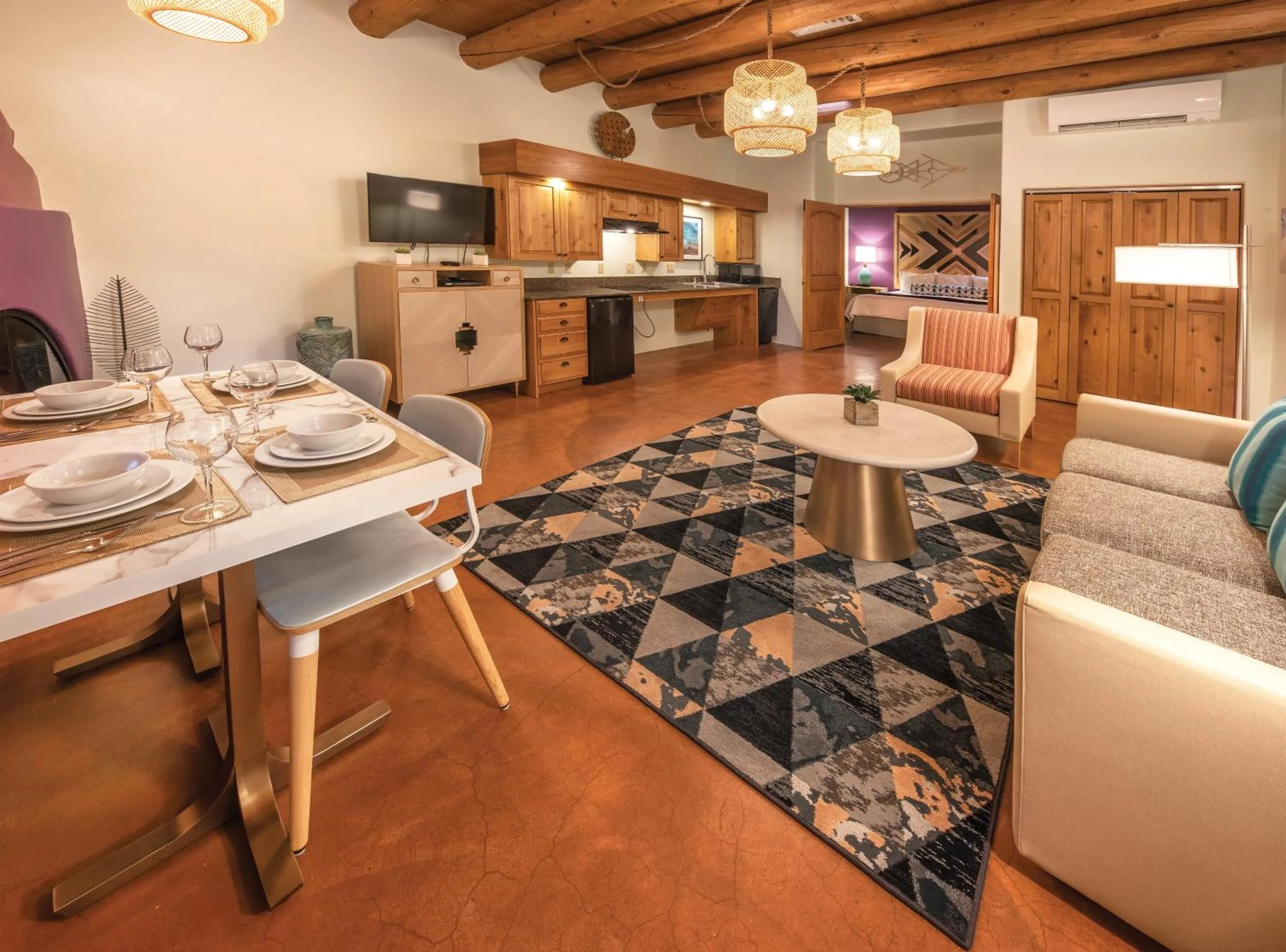 Living room in WorldMark Santa Fe