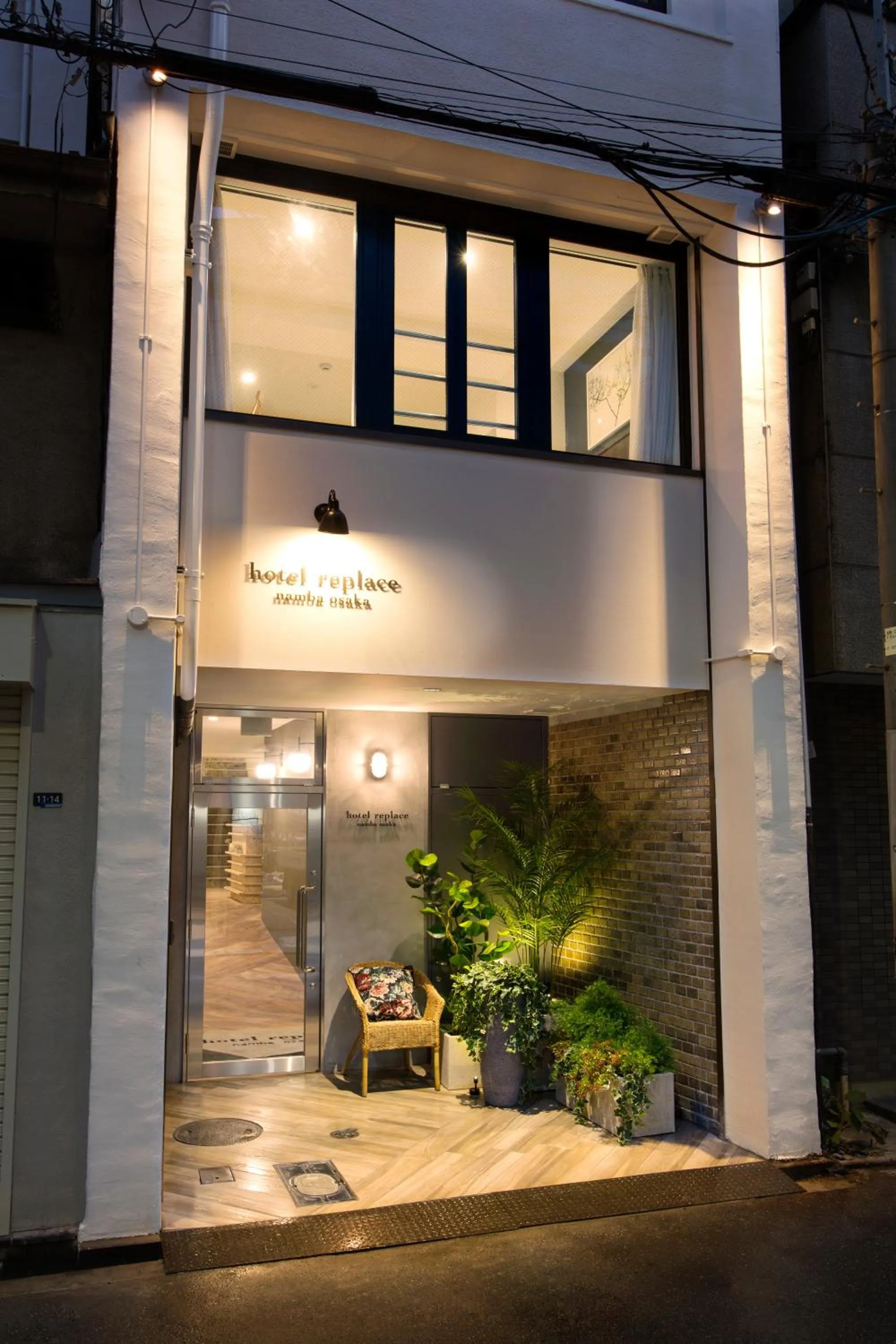 Facade/entrance in Hotel Replace Namba Osaka