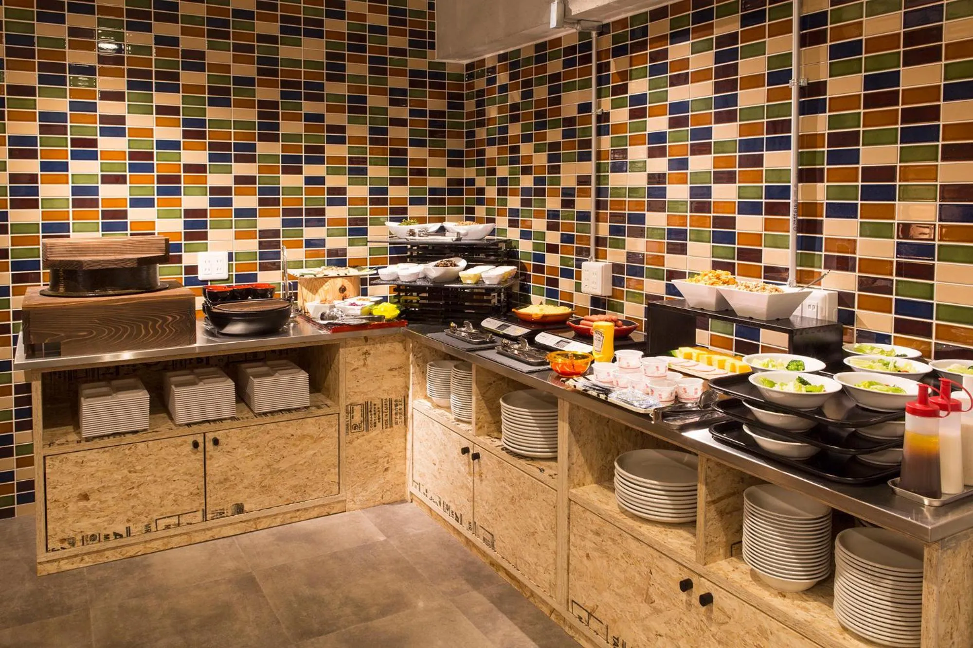 Restaurant/places to eat in Hotel Replace Namba Osaka