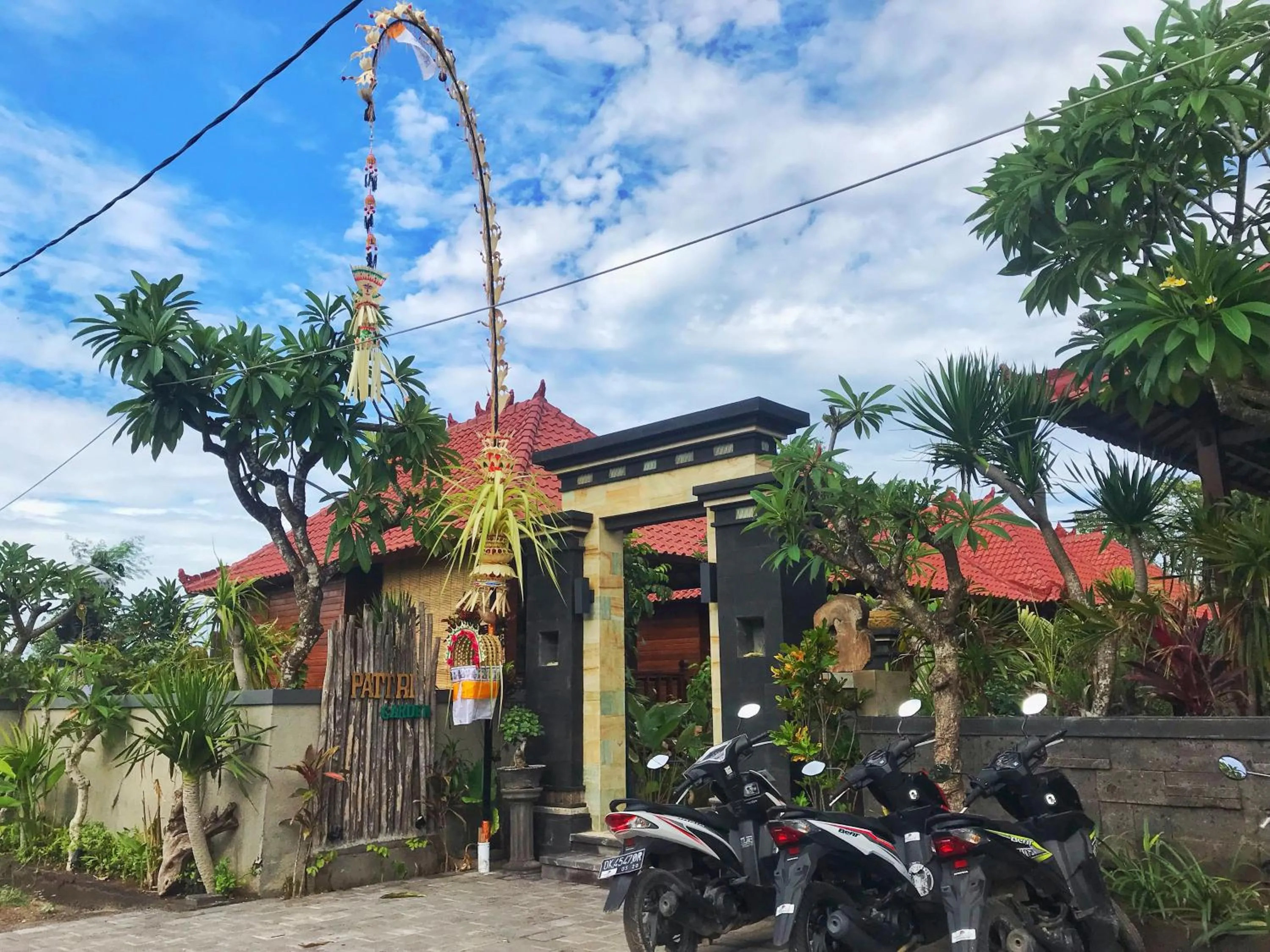 Facade/entrance in Pattri Garden Lembongan