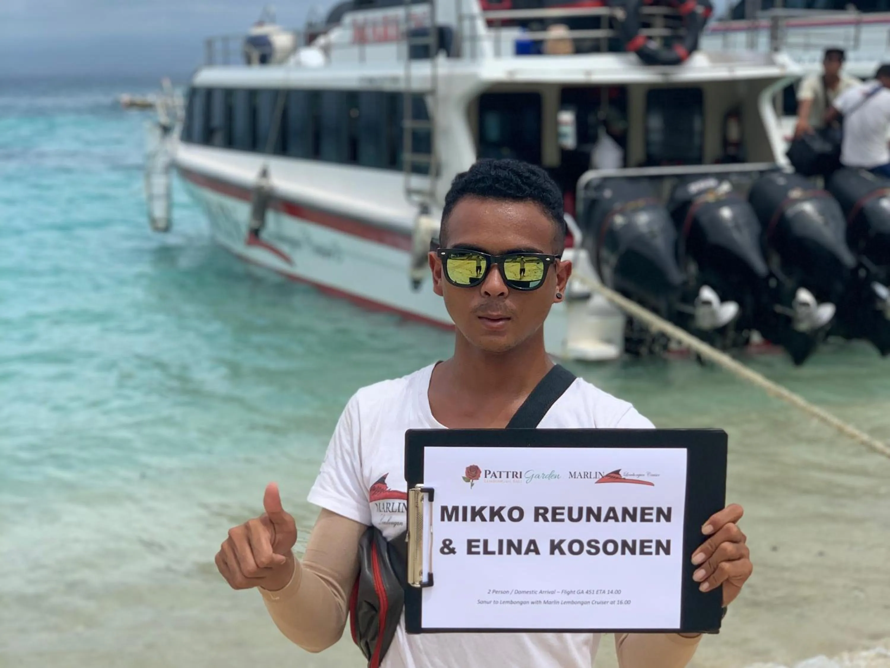 Staff in Pattri Garden Lembongan