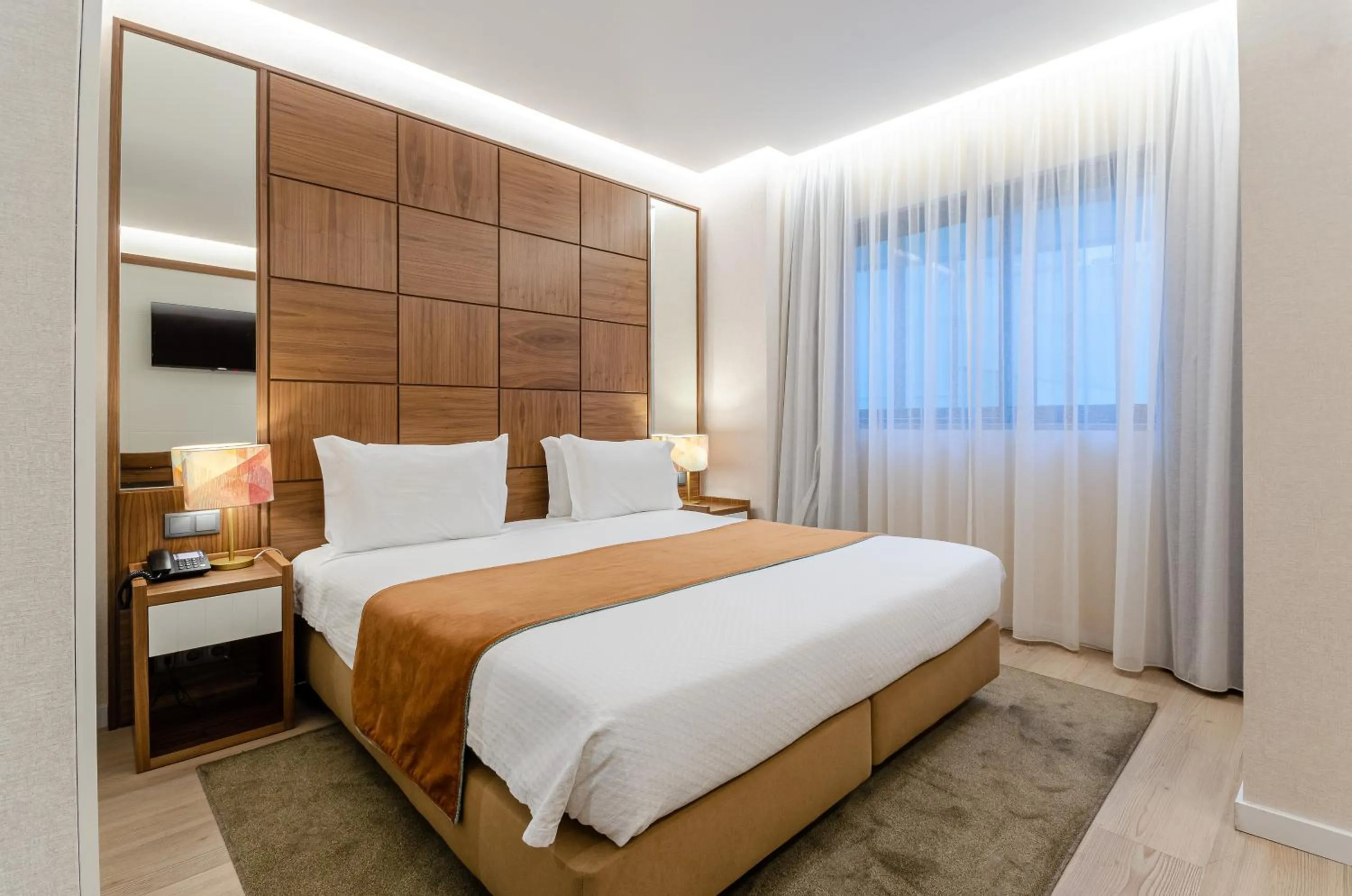 Bed in Hotel Alvorada