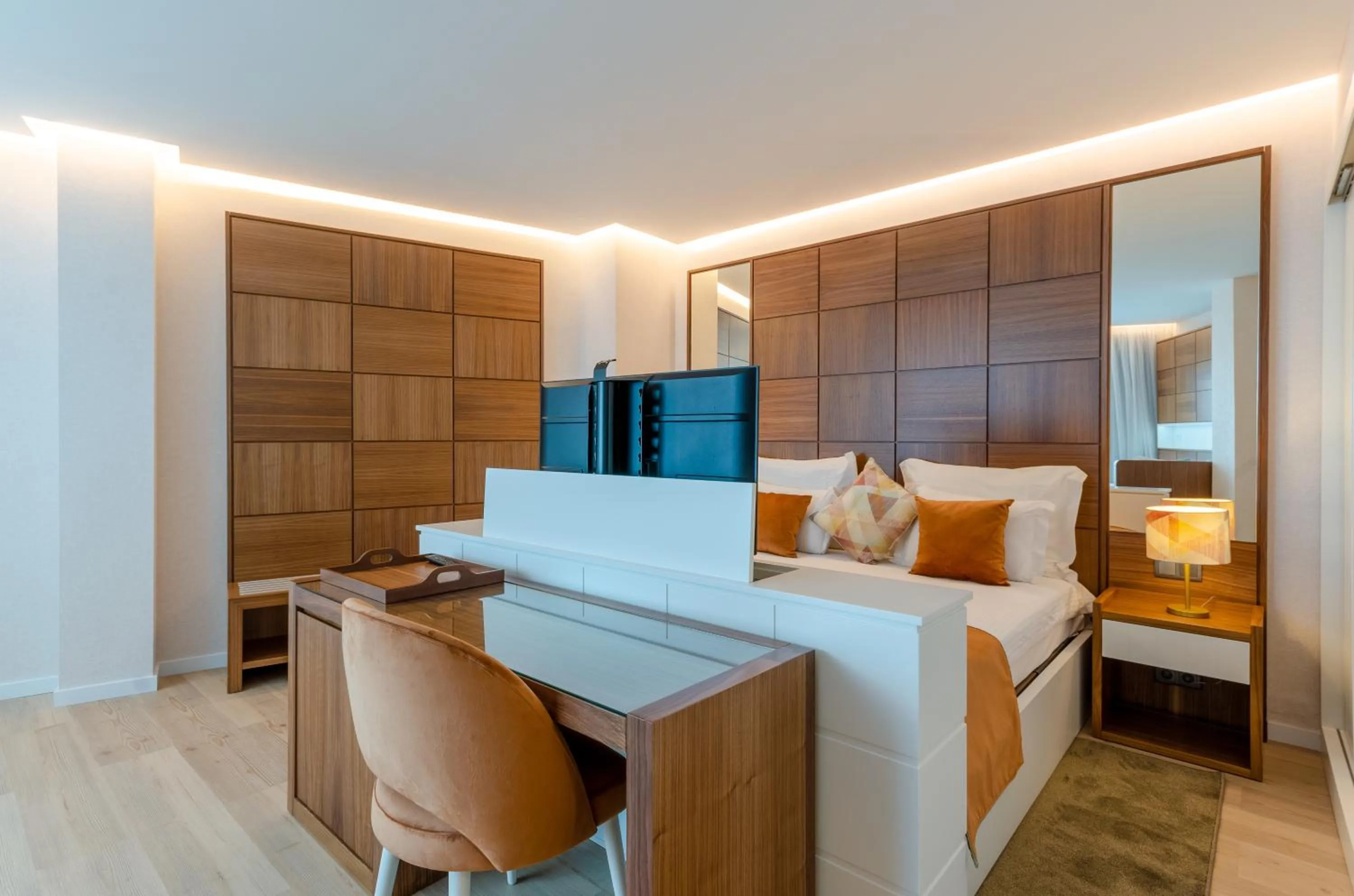 Bed in Hotel Alvorada