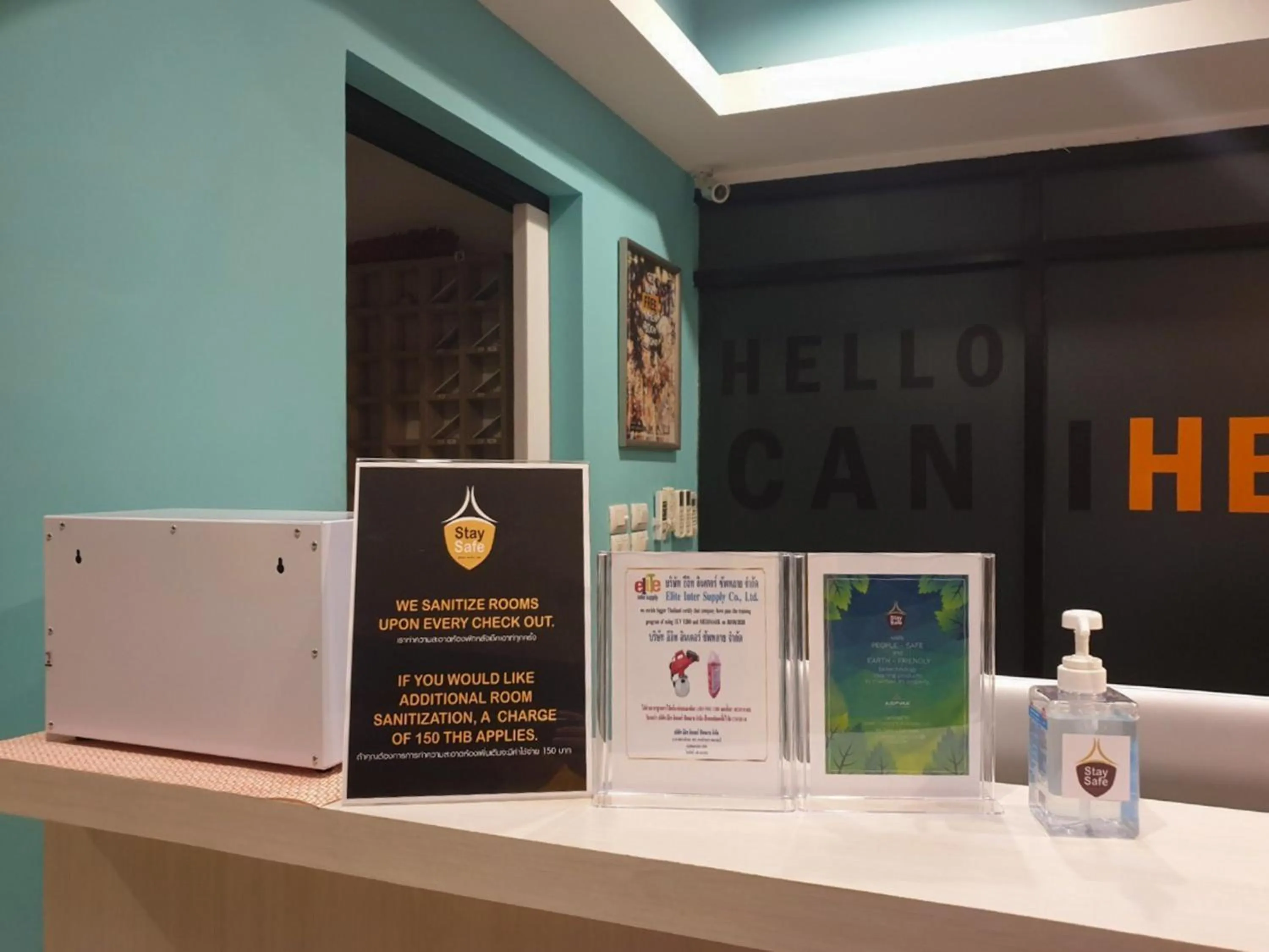 Lobby or reception in T2 Jomtien Pattaya