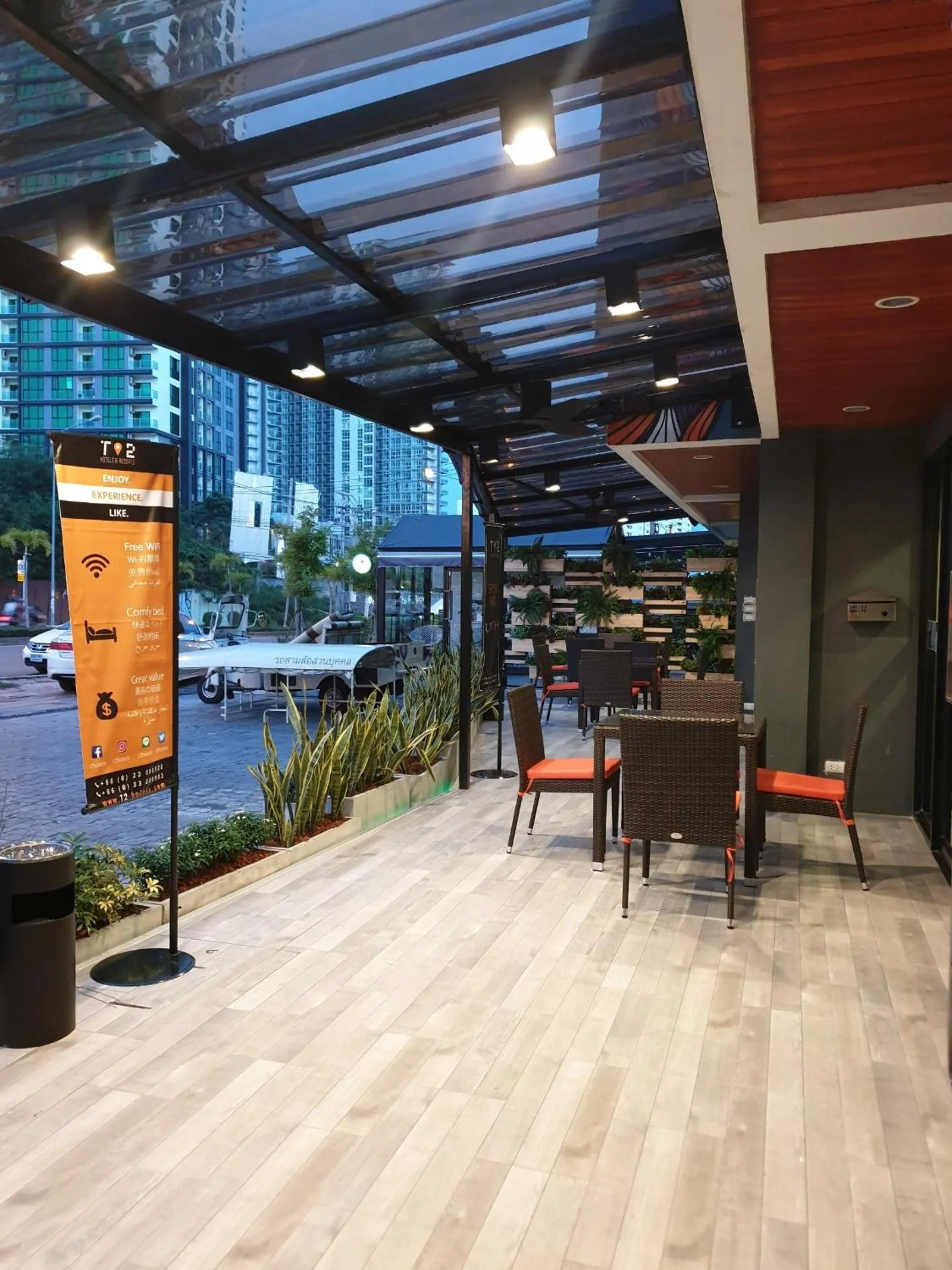 Garden in T2 Jomtien Pattaya