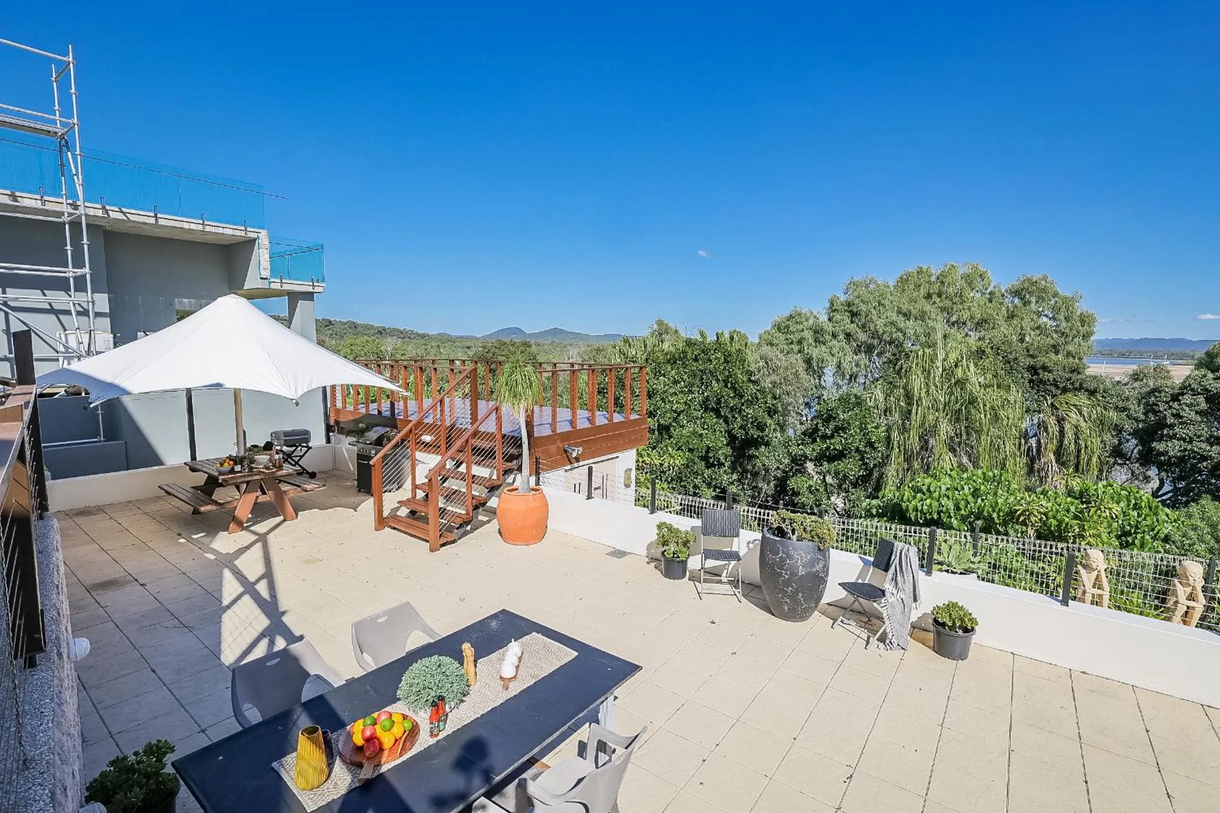 Patio in 1770 Sovereign Lodge Retreat