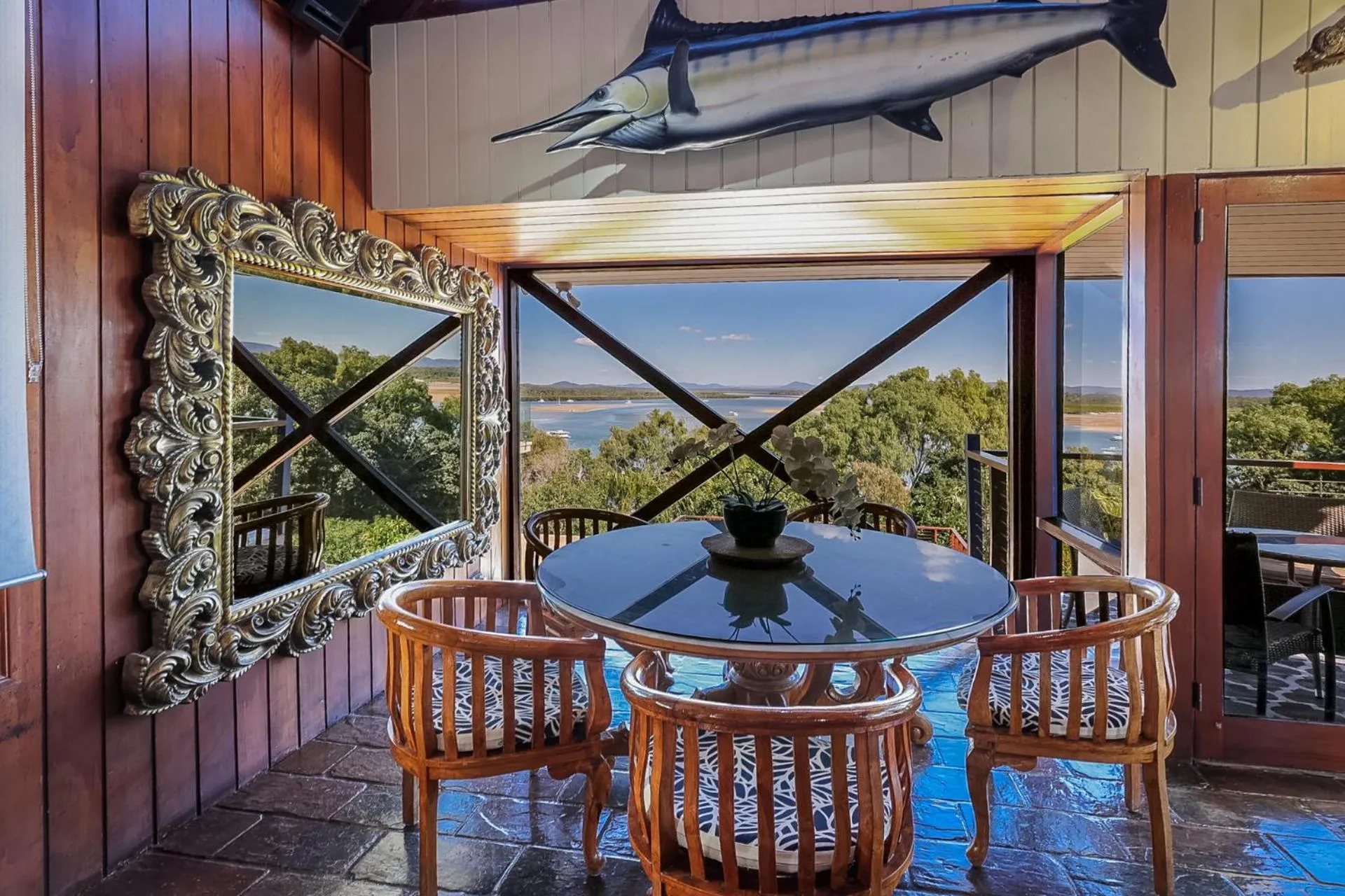 Balcony/Terrace in 1770 Sovereign Lodge Retreat