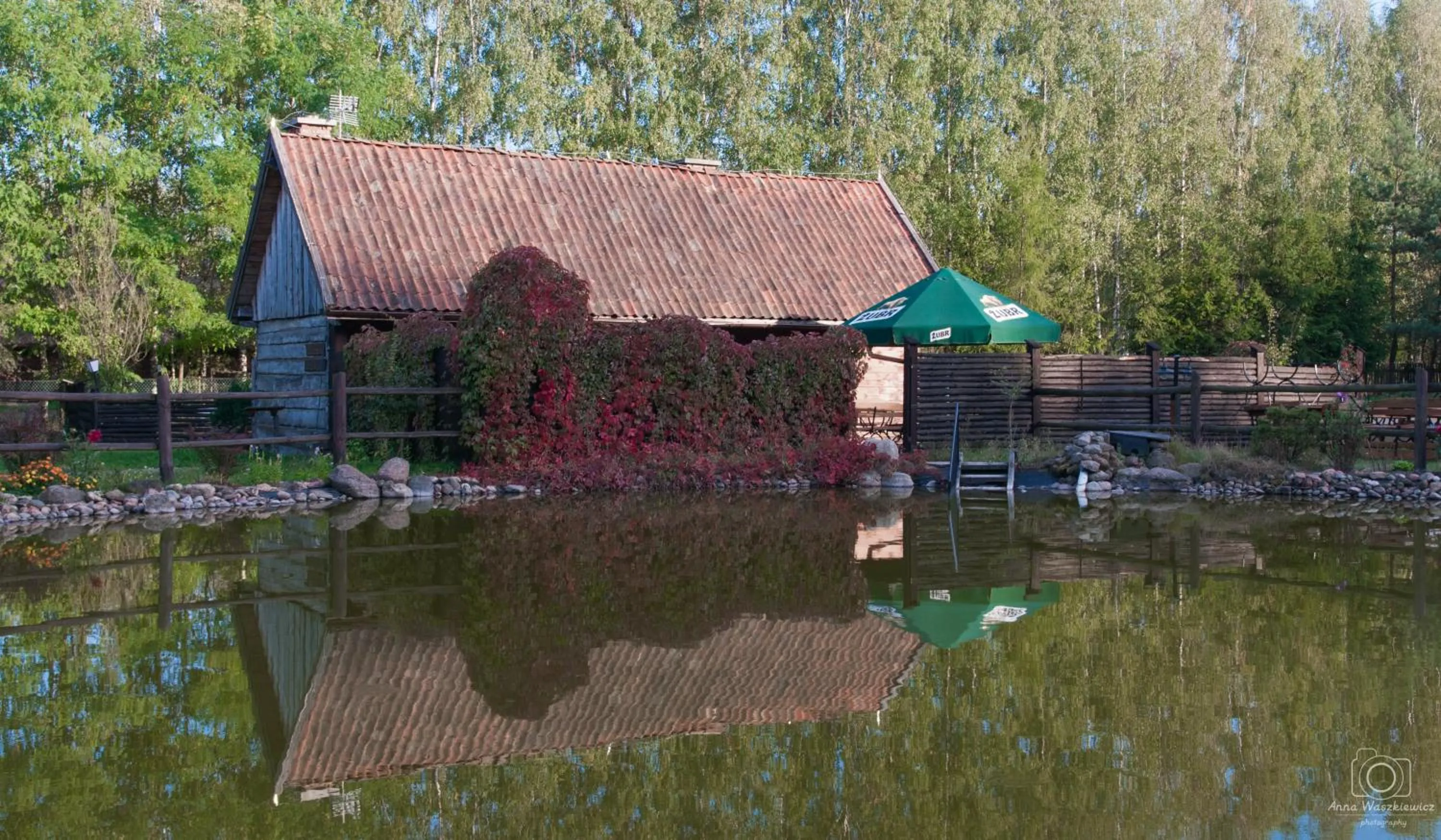 Natural landscape in Gościniec Folwark Nadawki