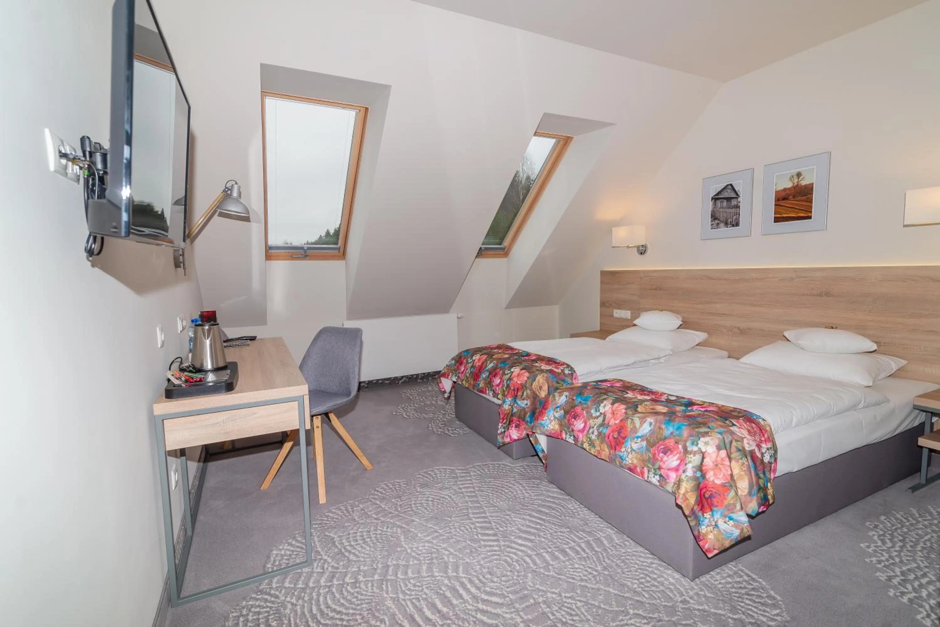 Photo of the whole room, Bed in Gościniec Folwark Nadawki