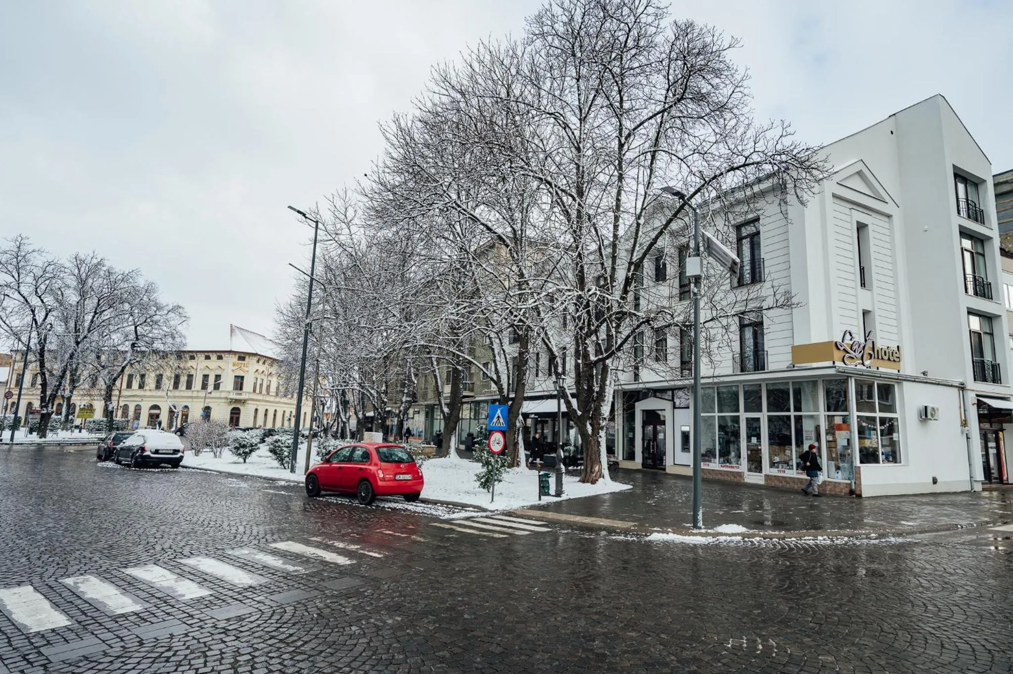 Property building in L`Art Hotel Carei