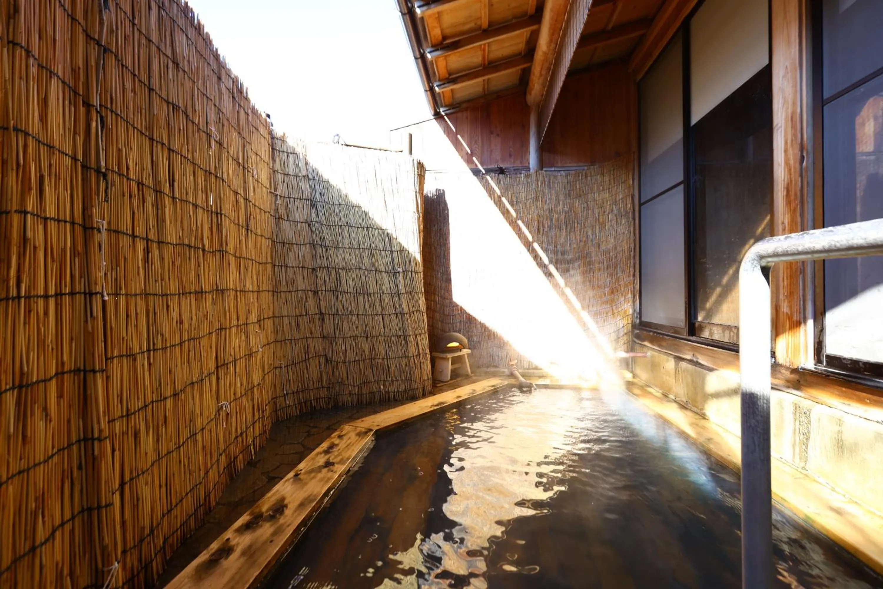 Open Air Bath in Shibu Hotel