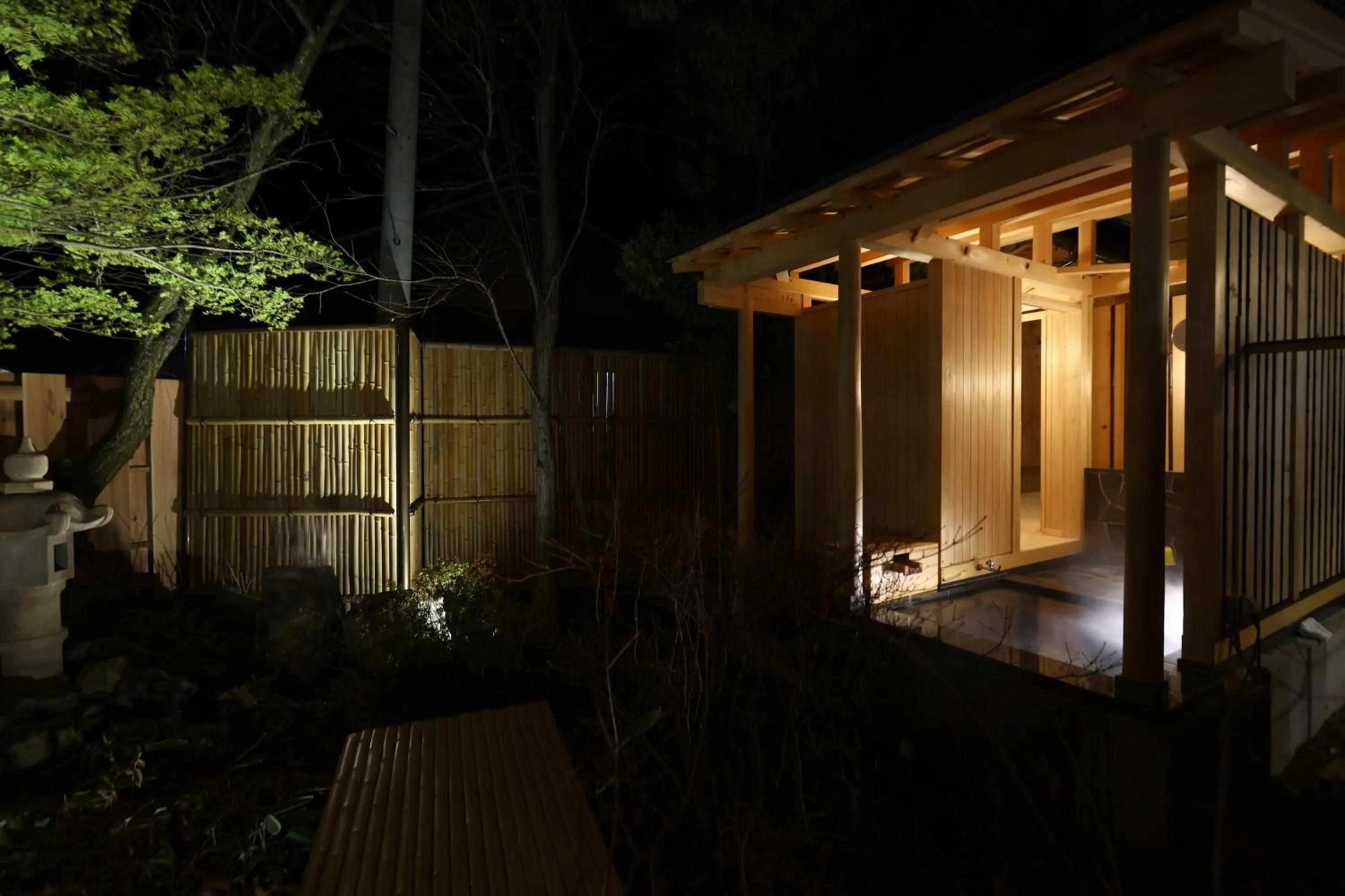 Open Air Bath in Shibu Hotel