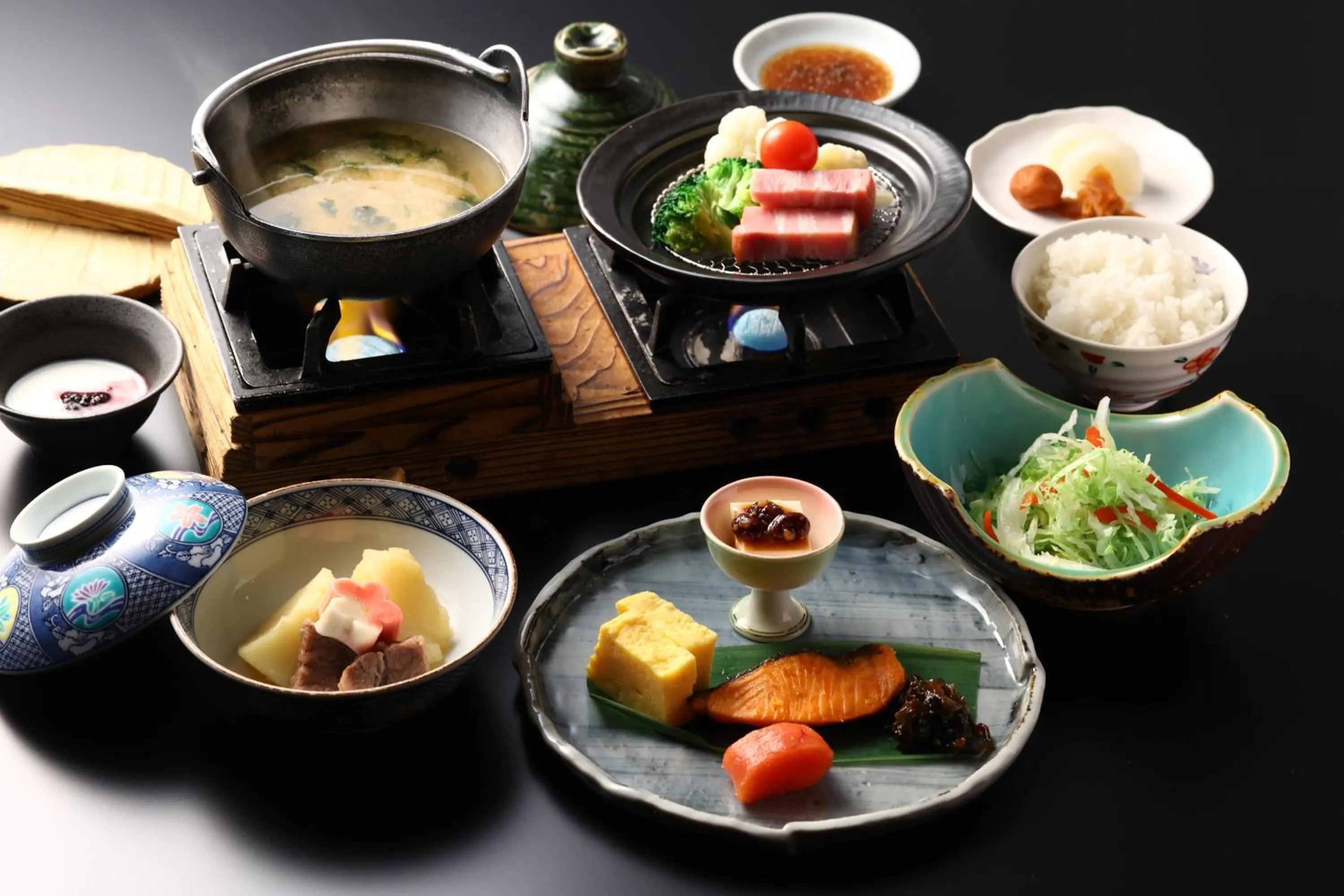 Breakfast in Shibu Hotel