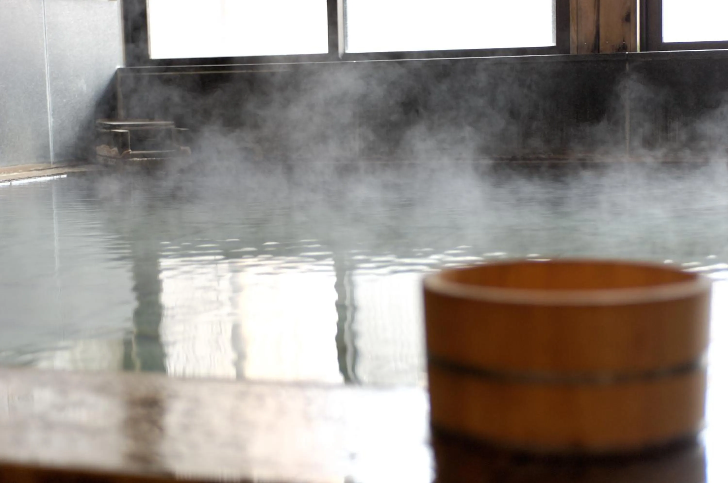 Hot Spring Bath in Shibu Hotel
