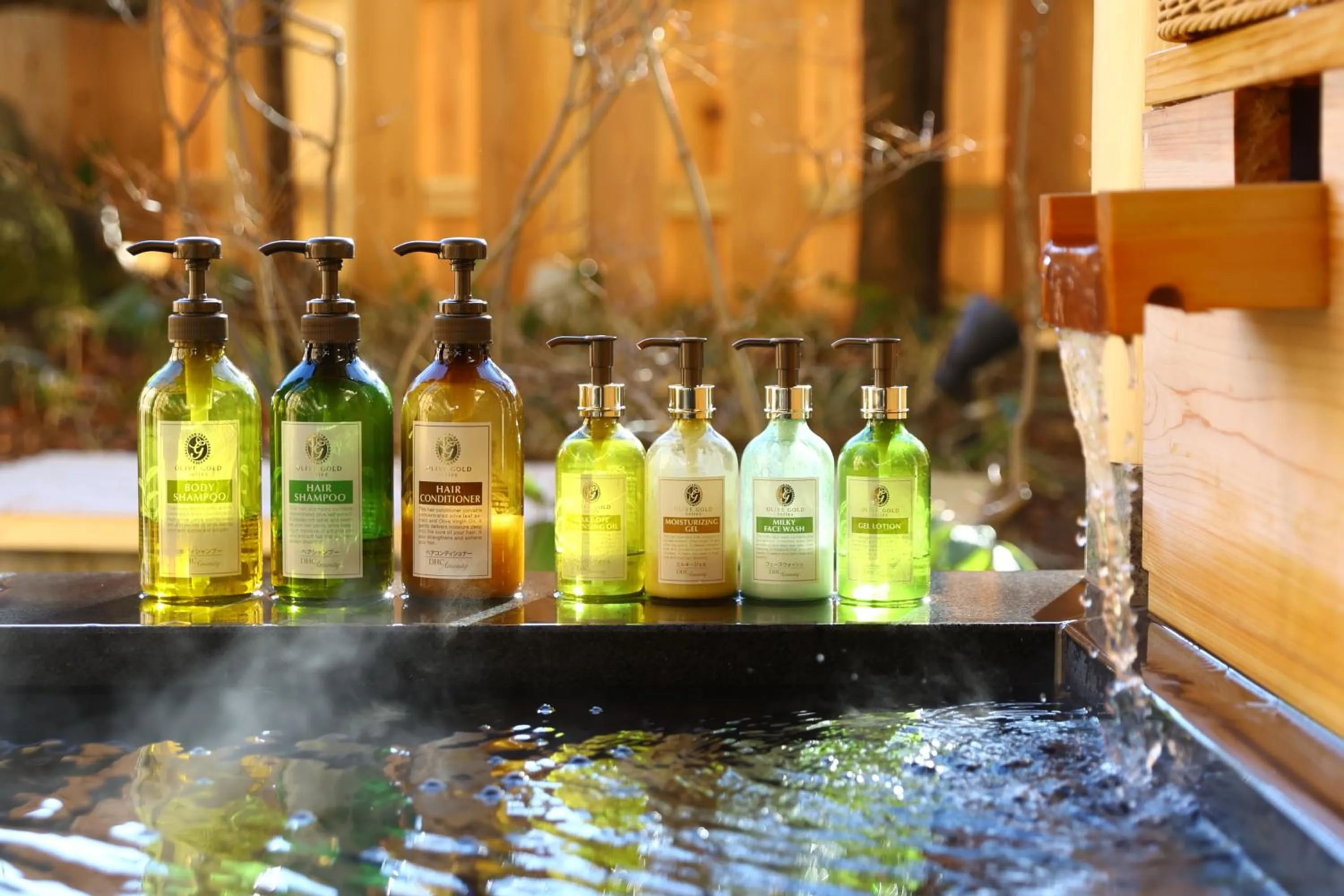 Open Air Bath in Shibu Hotel