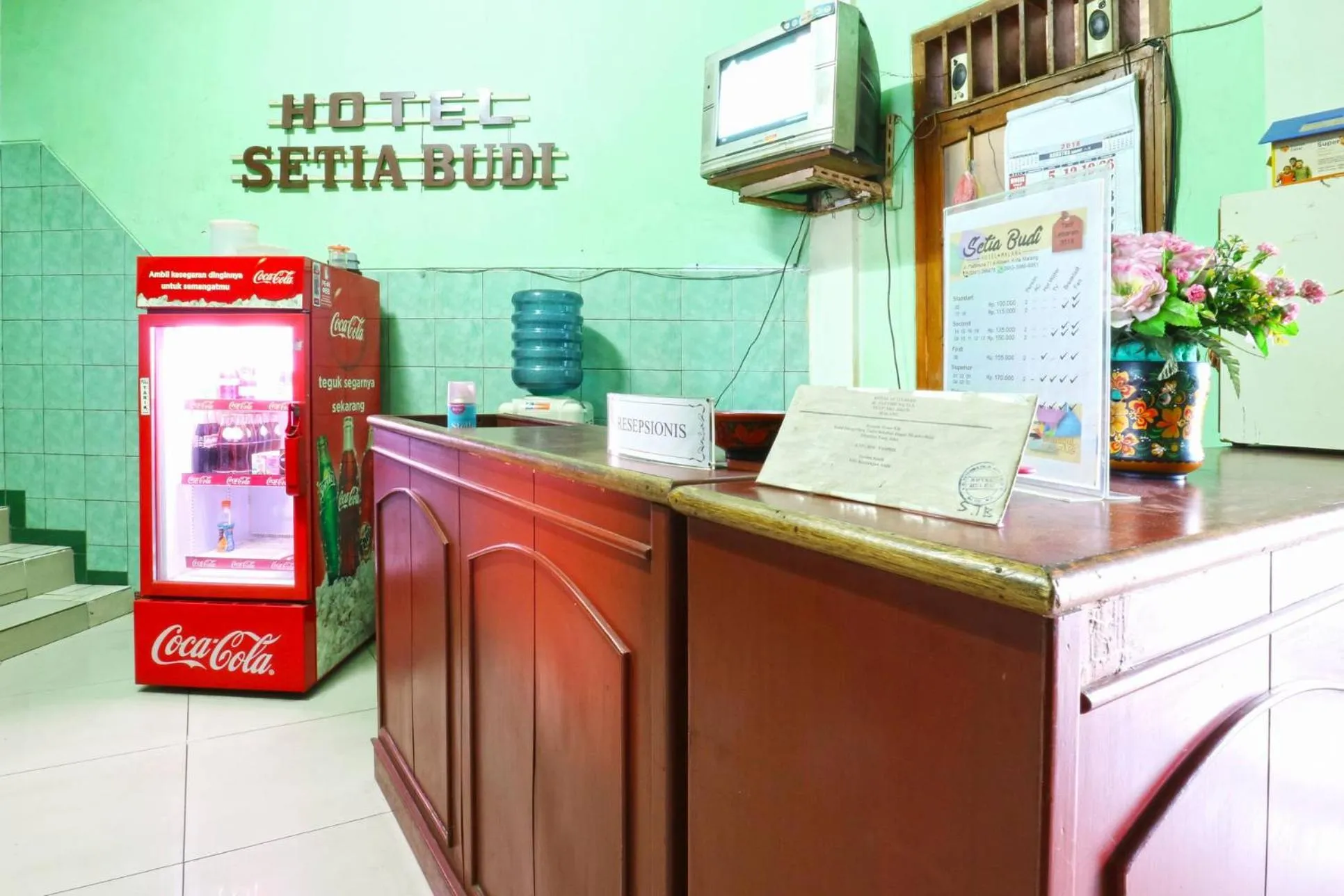 Lobby or reception in Hotel Setia Budi