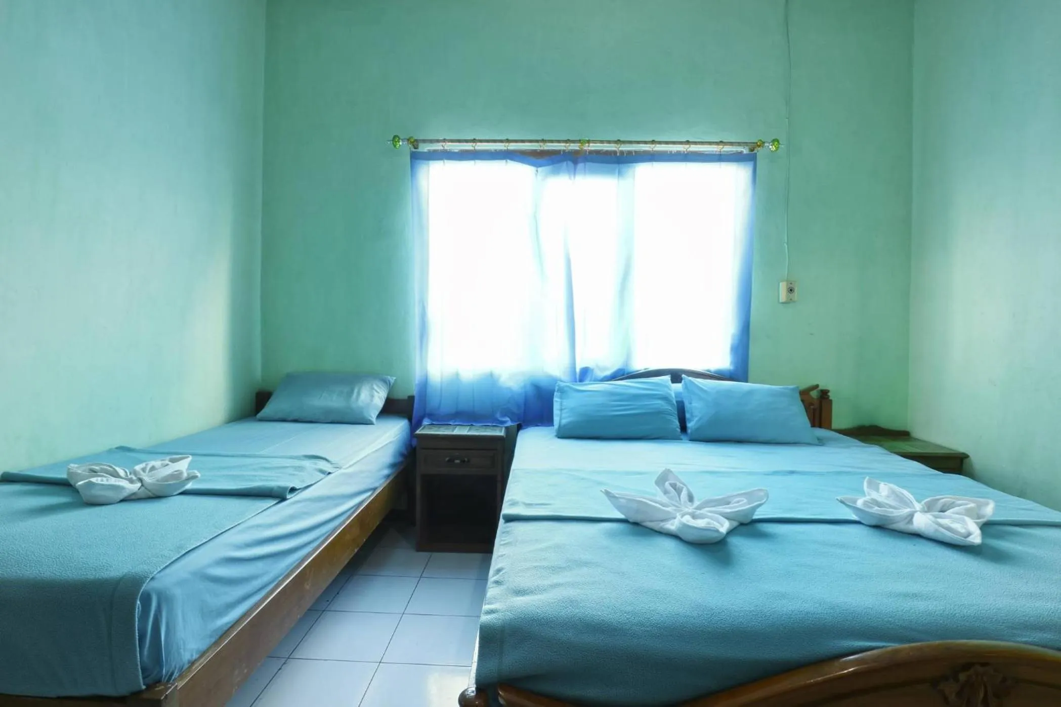 Bedroom, Bed in Hotel Setia Budi