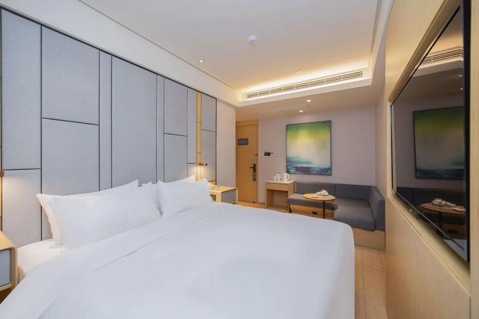 Bed in JI Hotel Nanjing Ming Palace