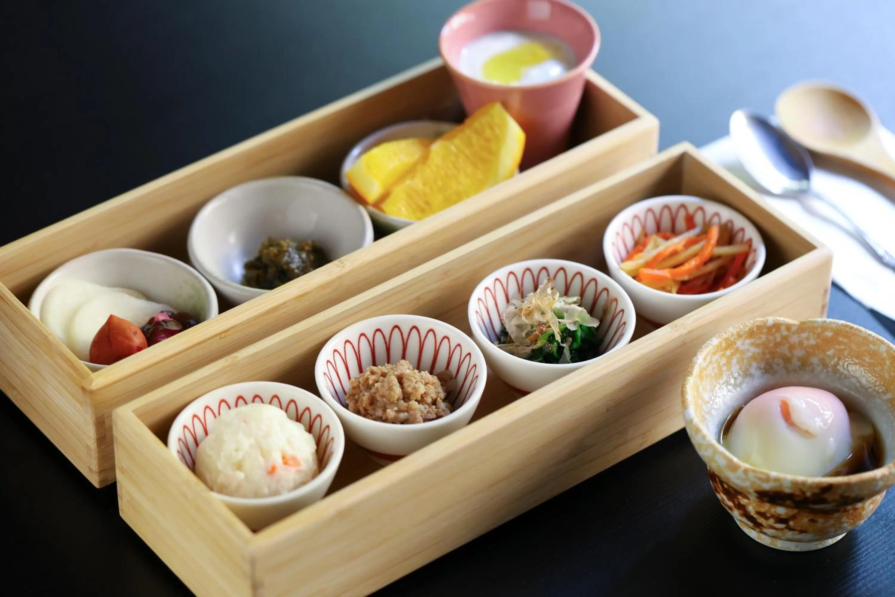 Breakfast in Ikariya Ryokan