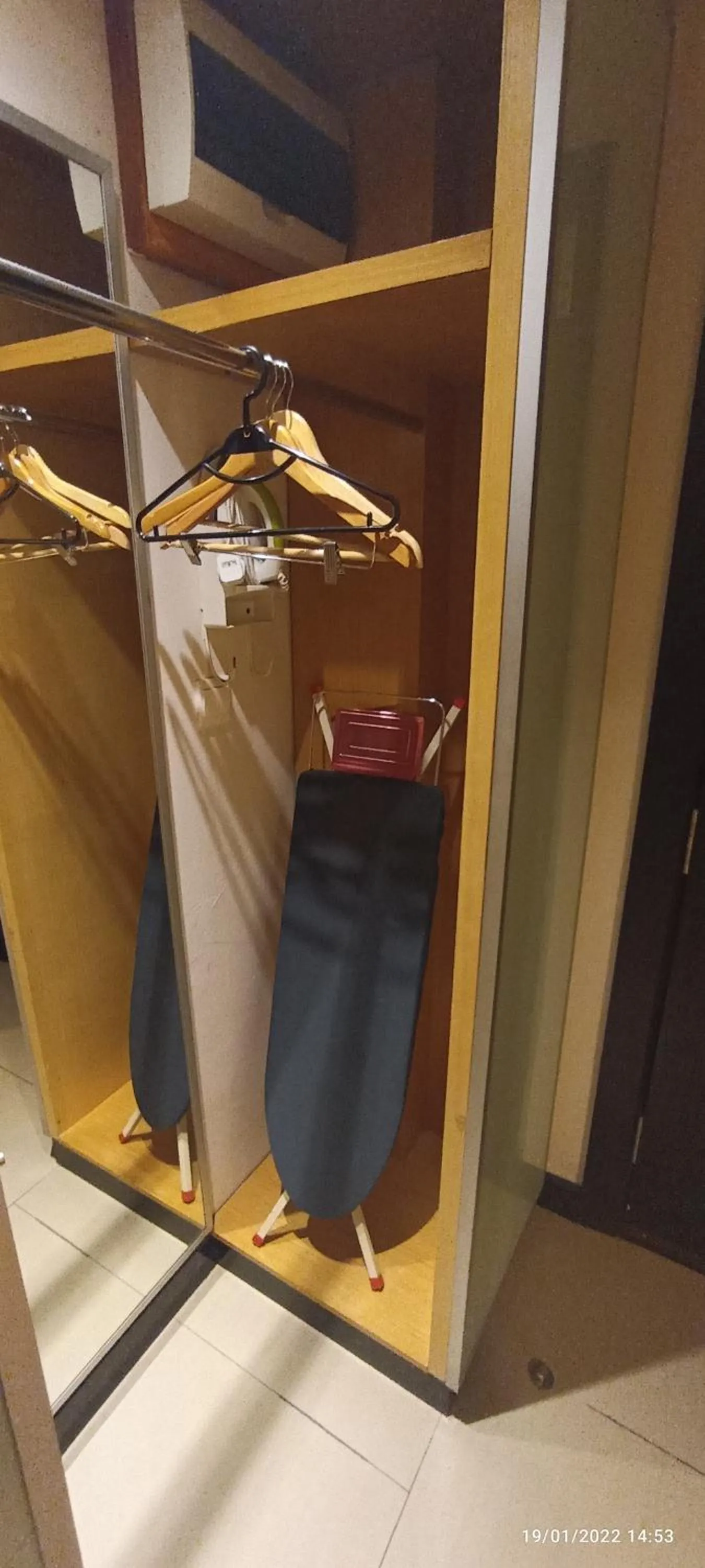 wardrobe in The Klagan Hotel