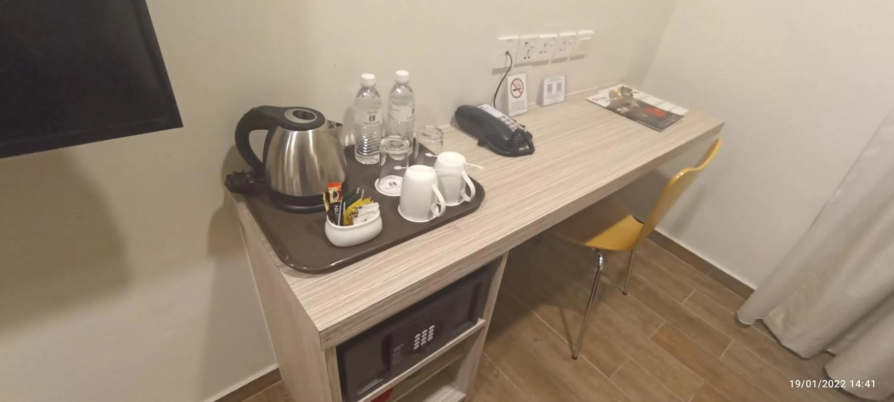 Coffee/tea facilities in The Klagan Hotel