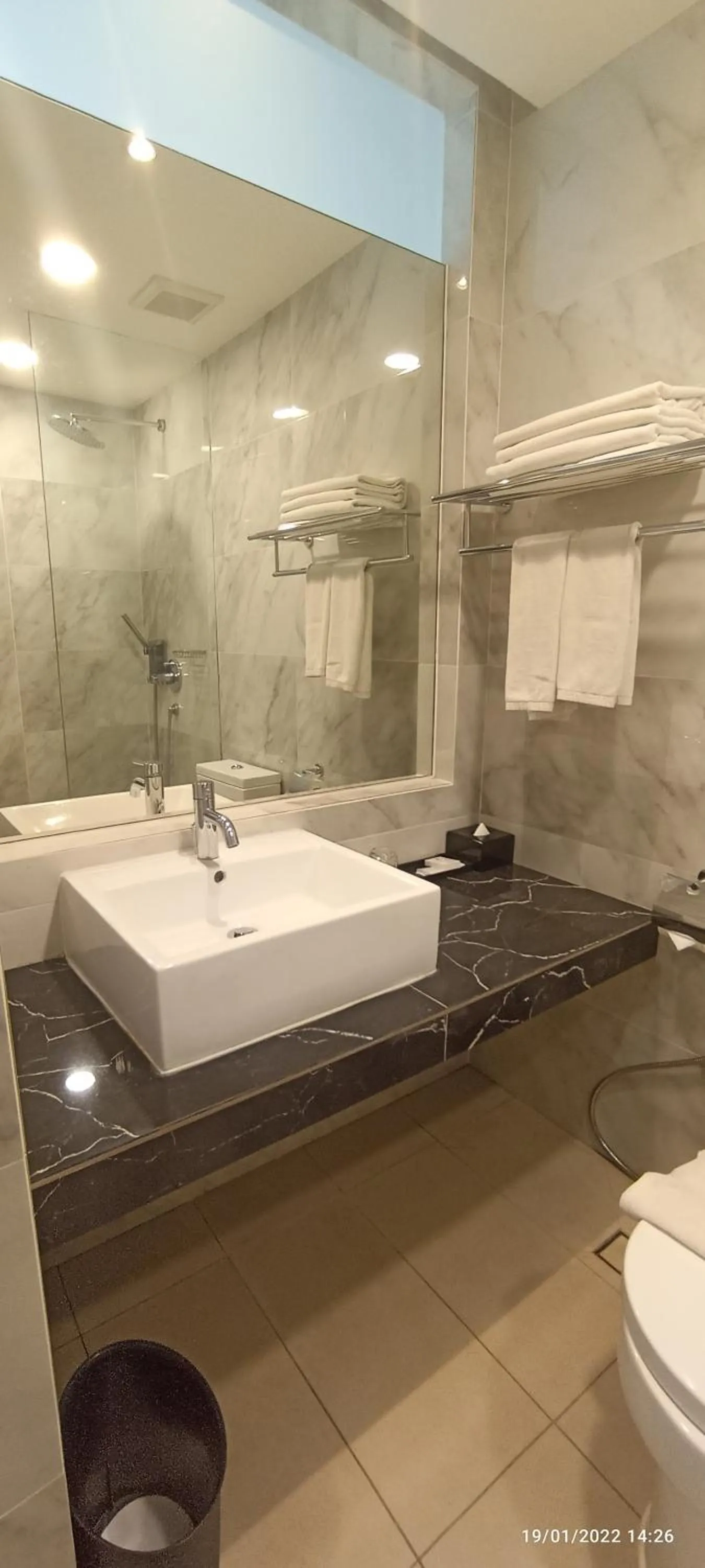 Bathroom in The Klagan Hotel