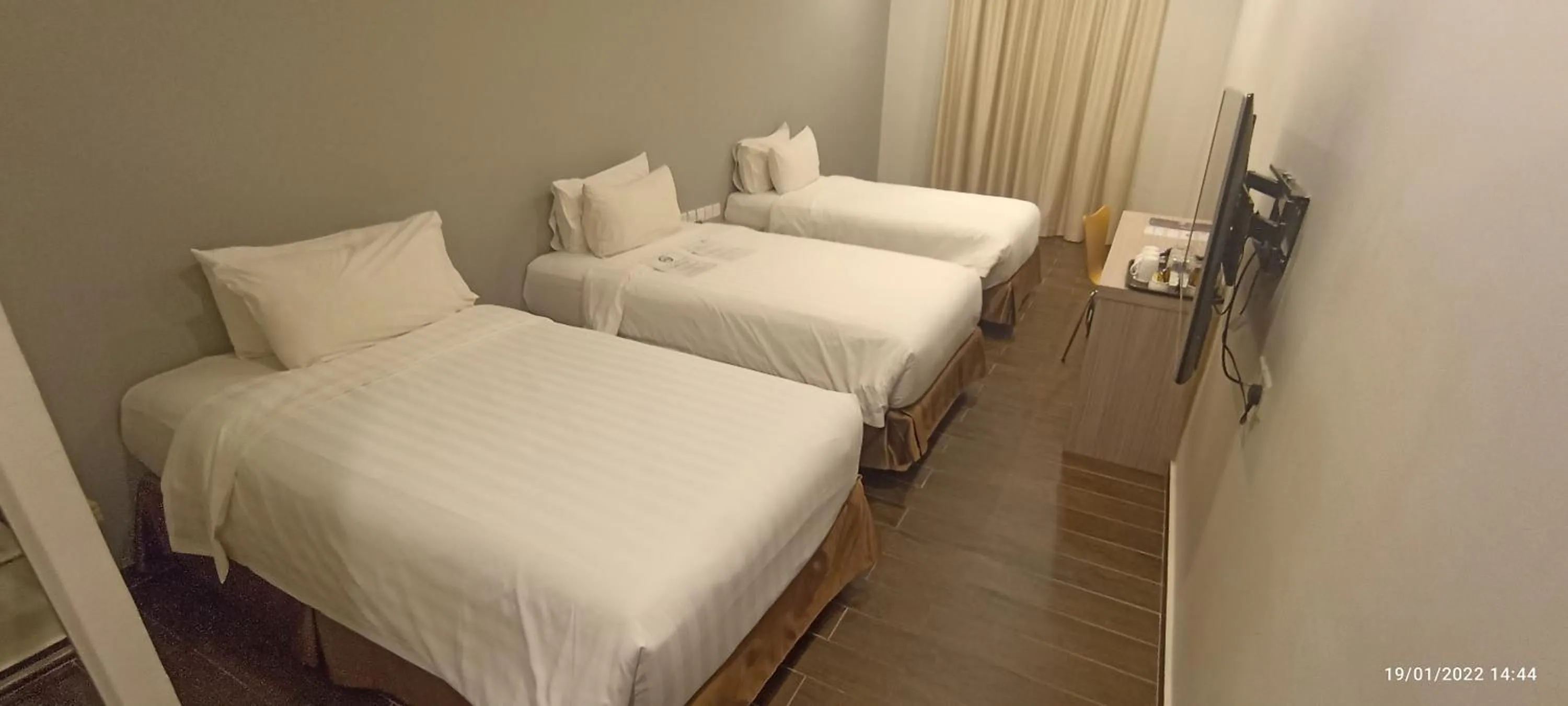 Bed in The Klagan Hotel