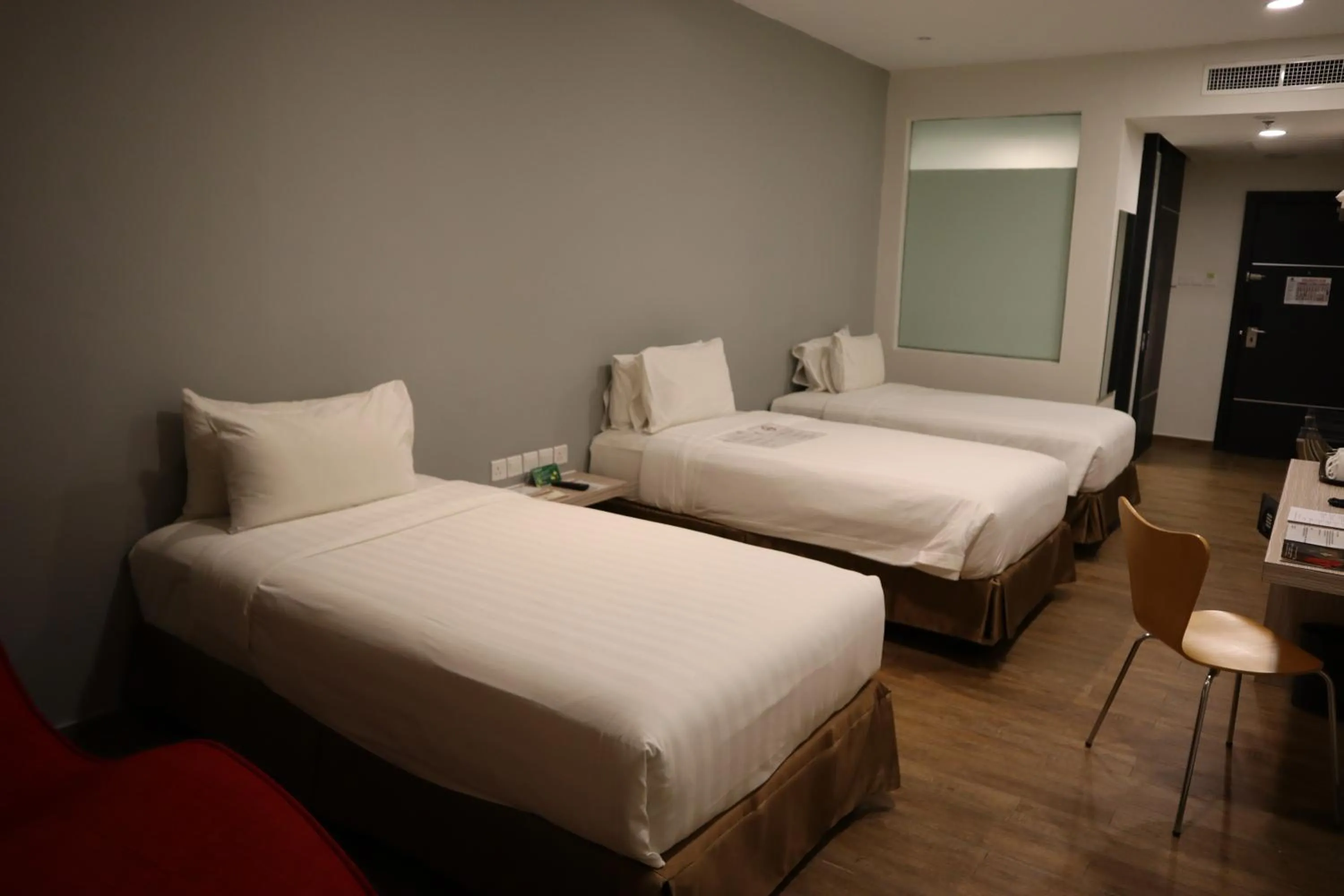 Bed in The Klagan Hotel