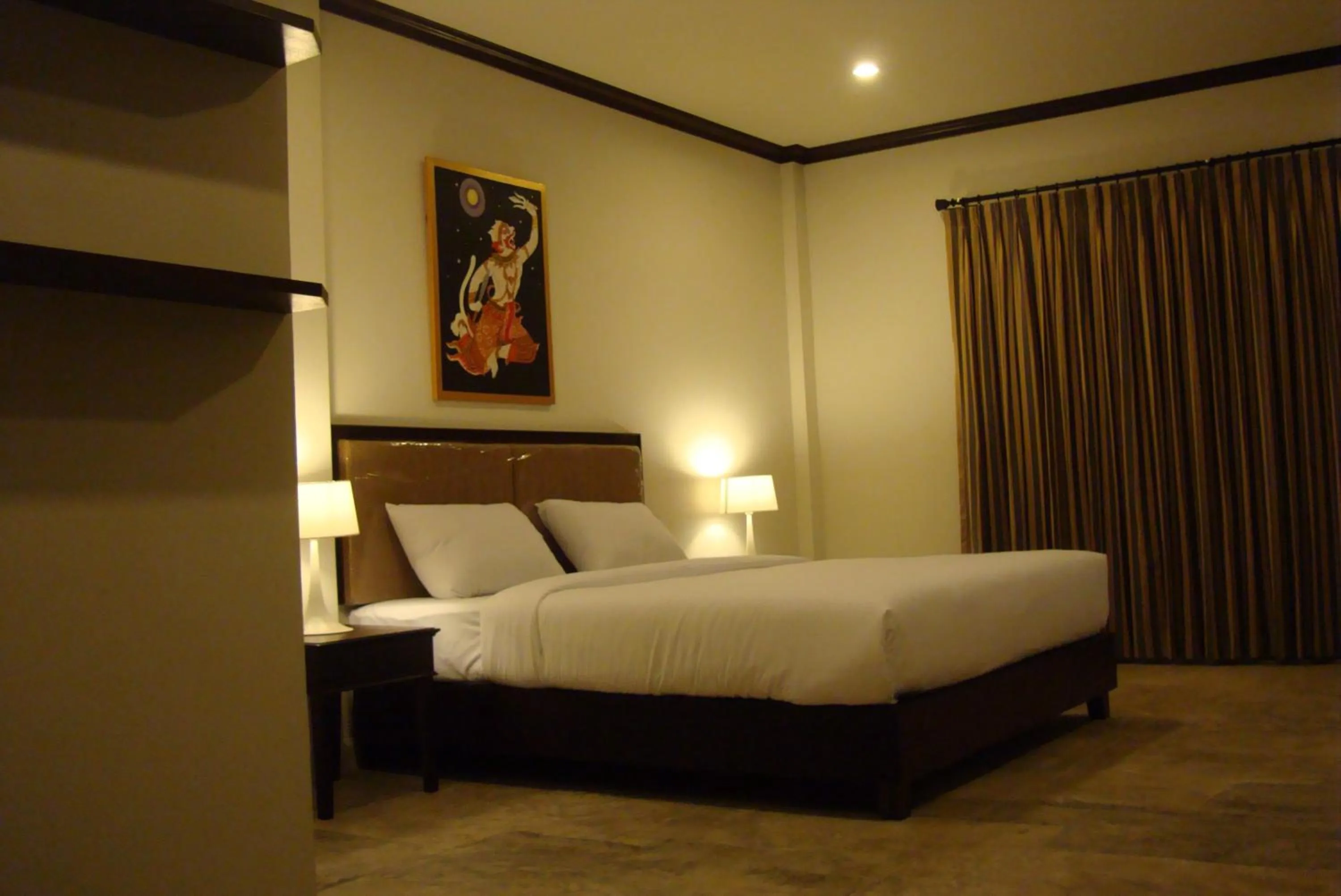 Decorative detail, Bed in Phukamala Suite