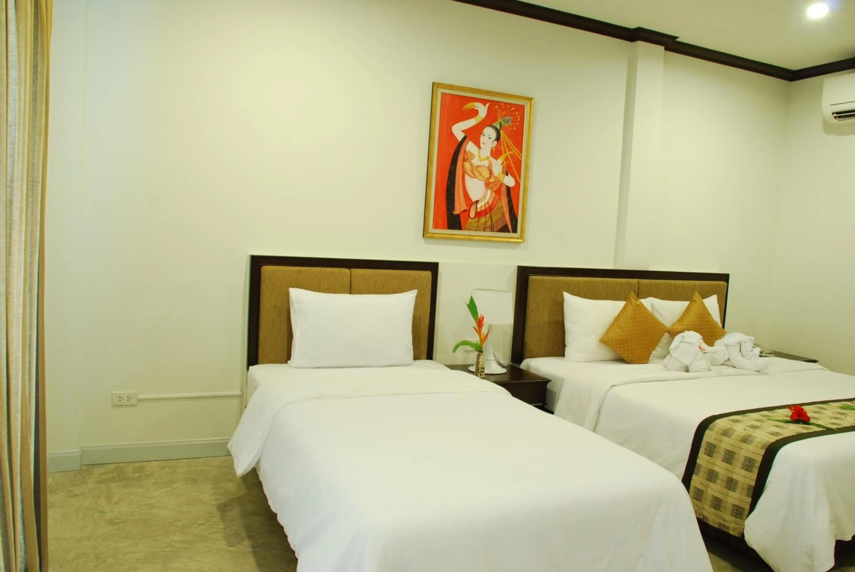 Bed in Phukamala Suite