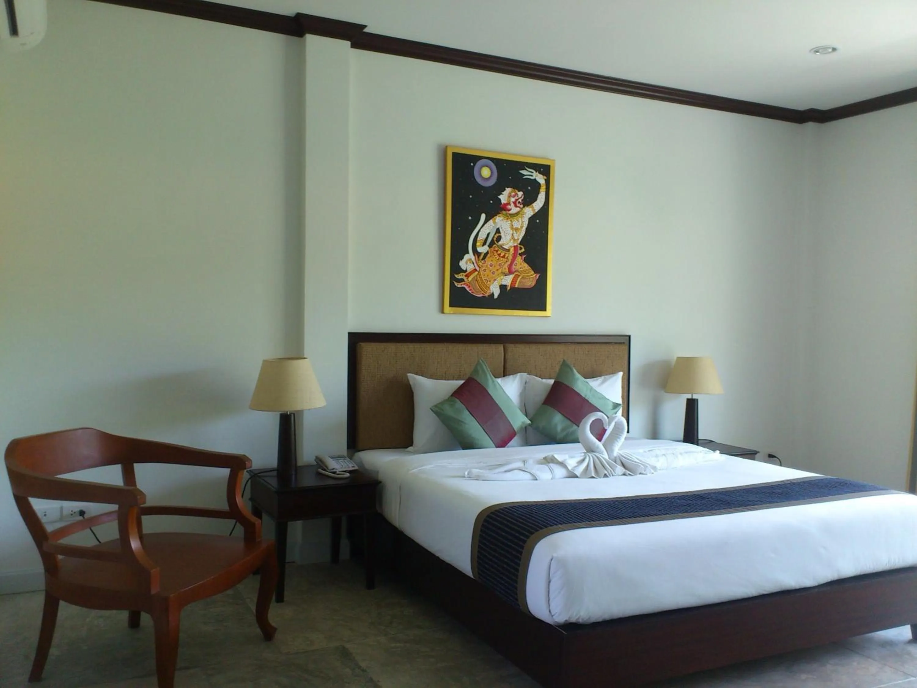 Bed in Phukamala Suite