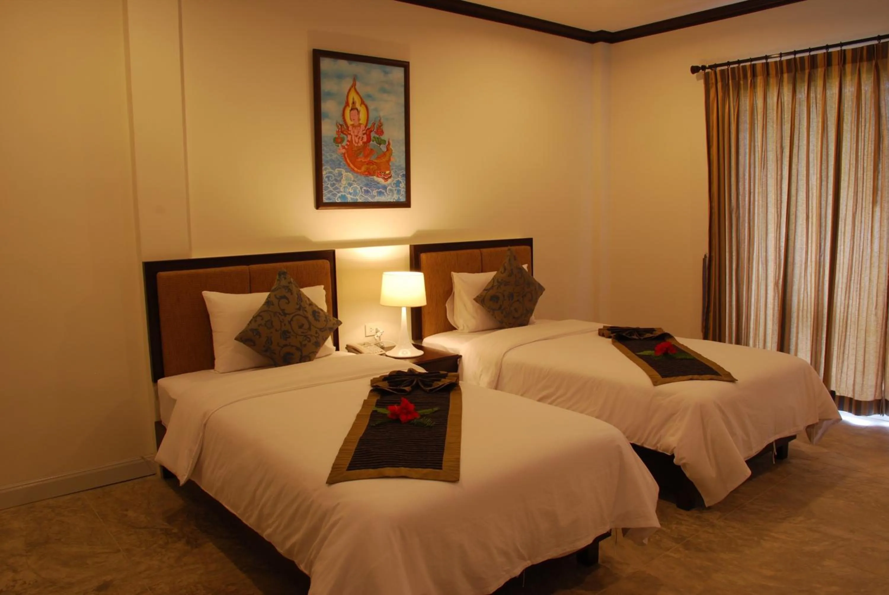 Bed in Phukamala Suite