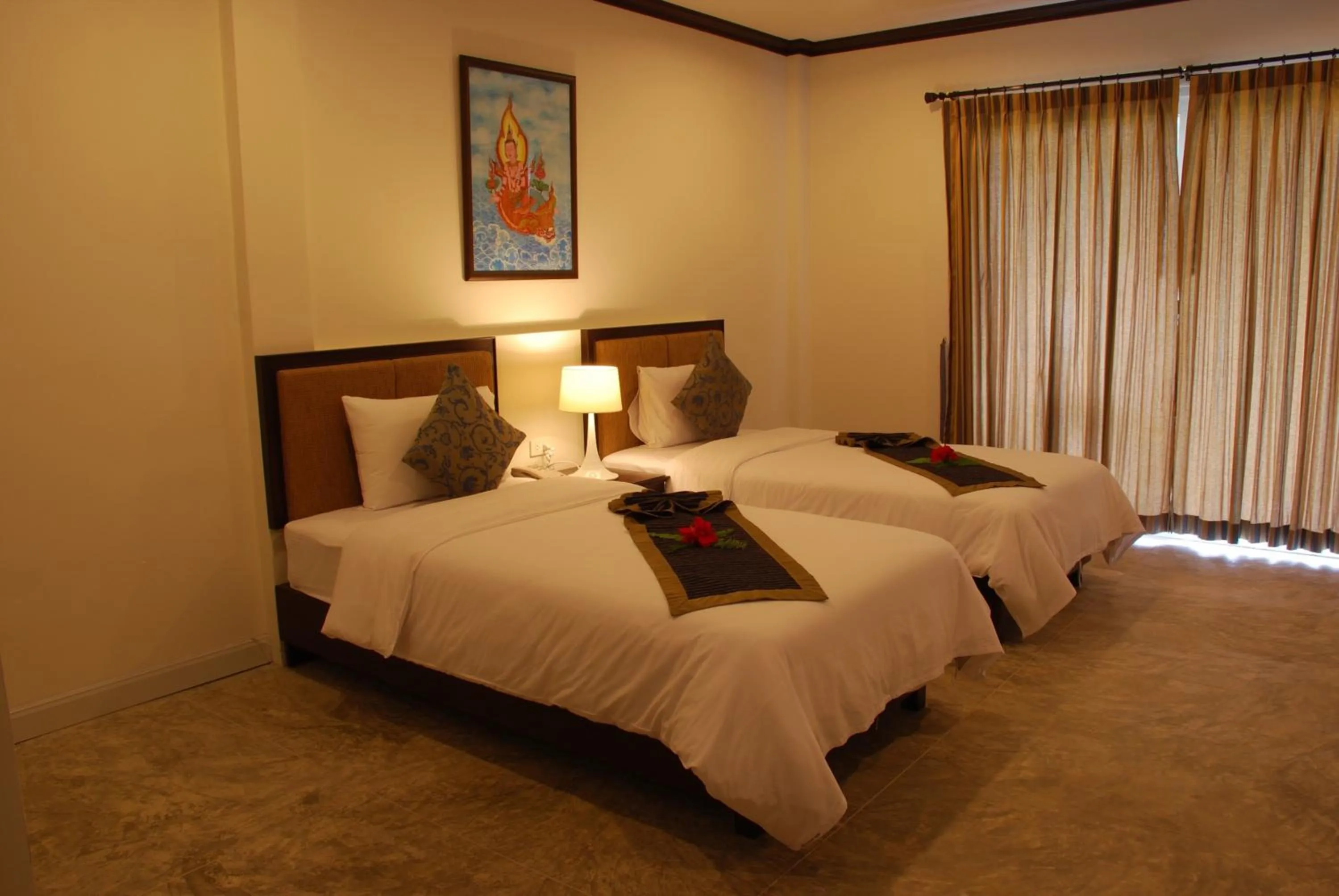 Bed in Phukamala Suite
