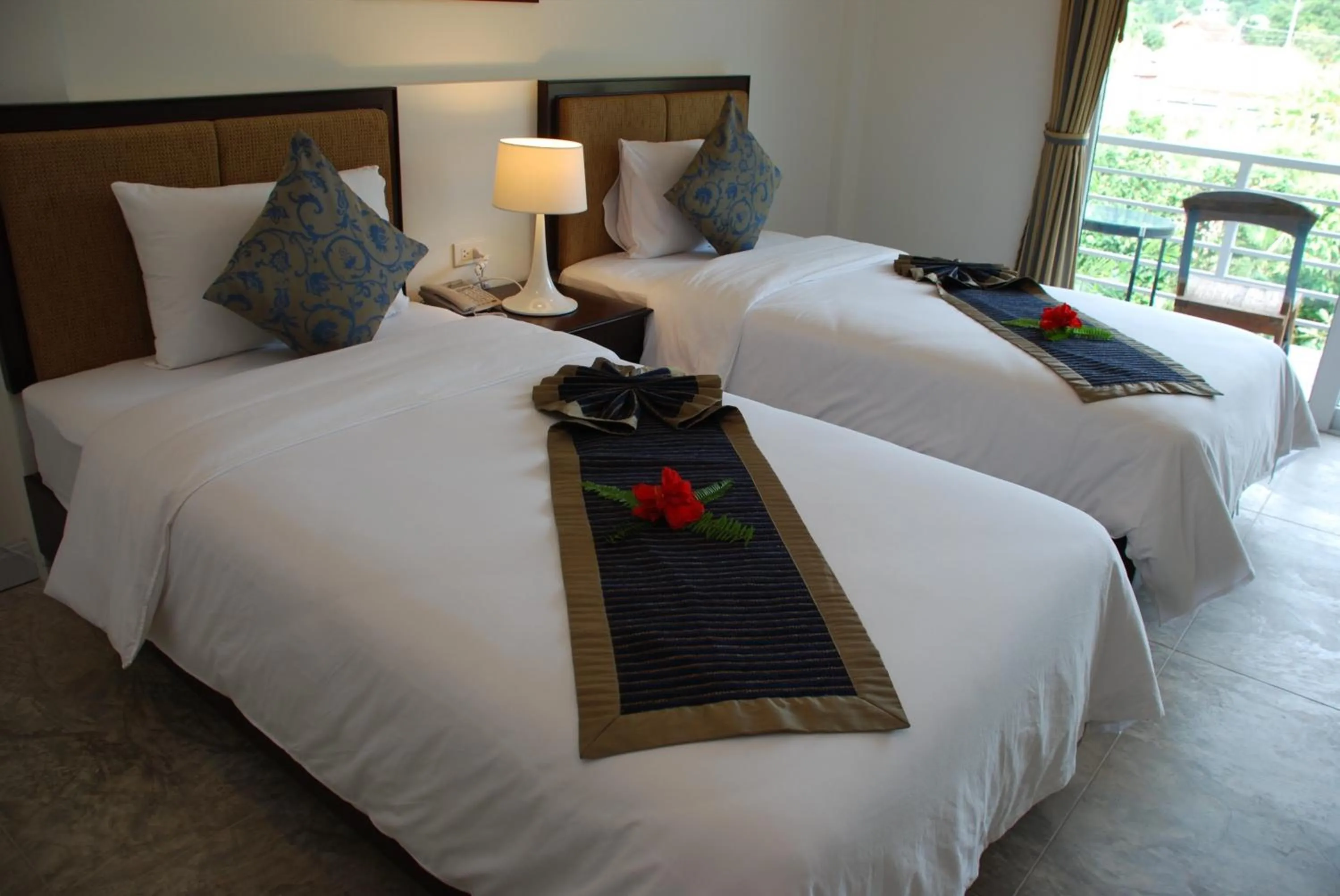 Bed in Phukamala Suite