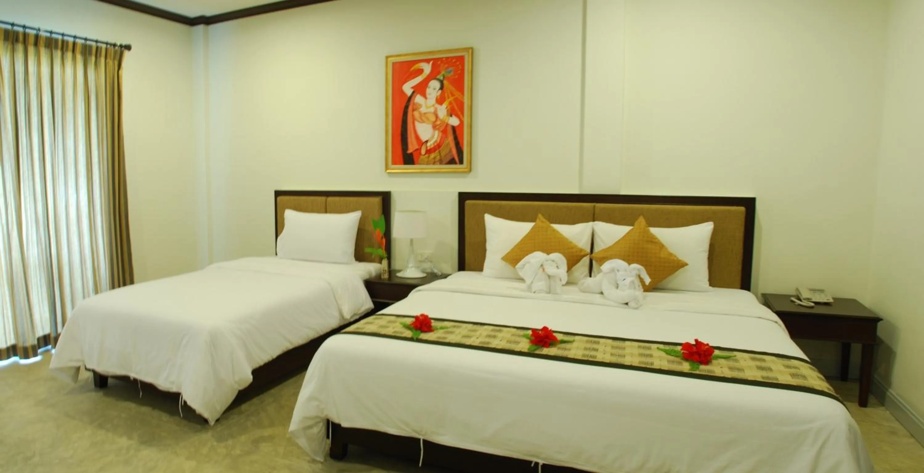 Bed in Phukamala Suite