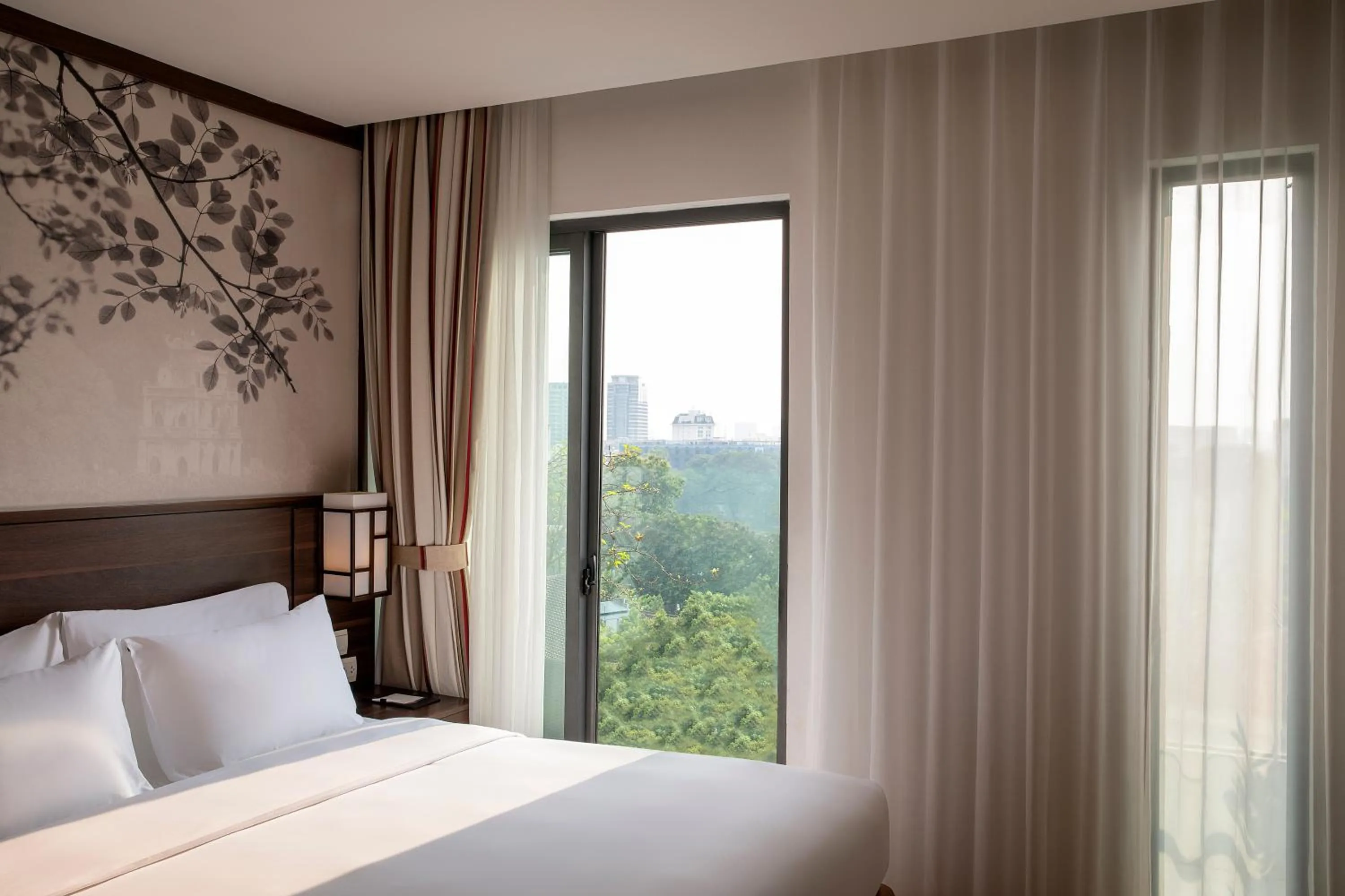 Lake view, Bed in Authentic Hanoi Boutique Hotel