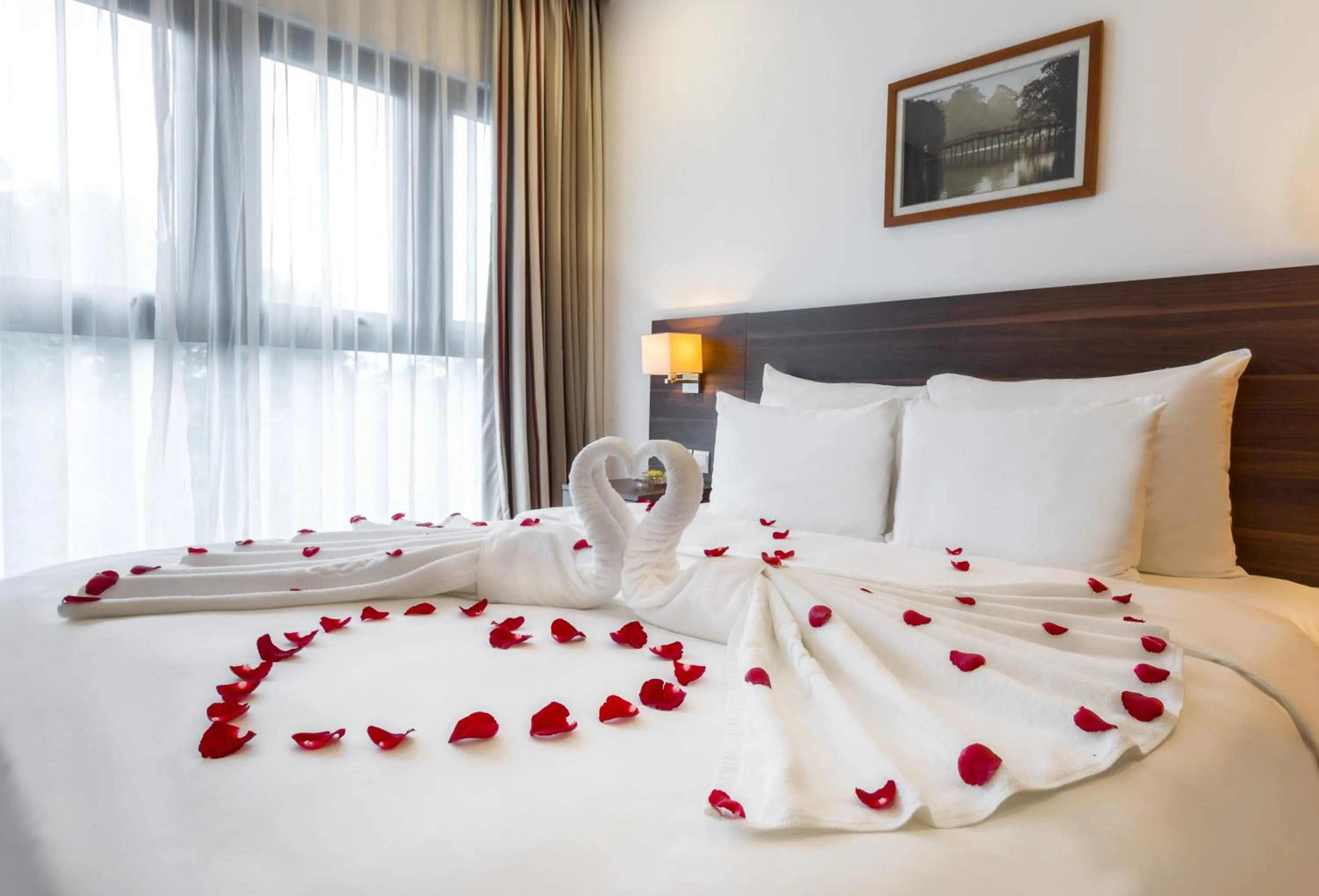 Living room, Bed in Authentic Hanoi Boutique Hotel