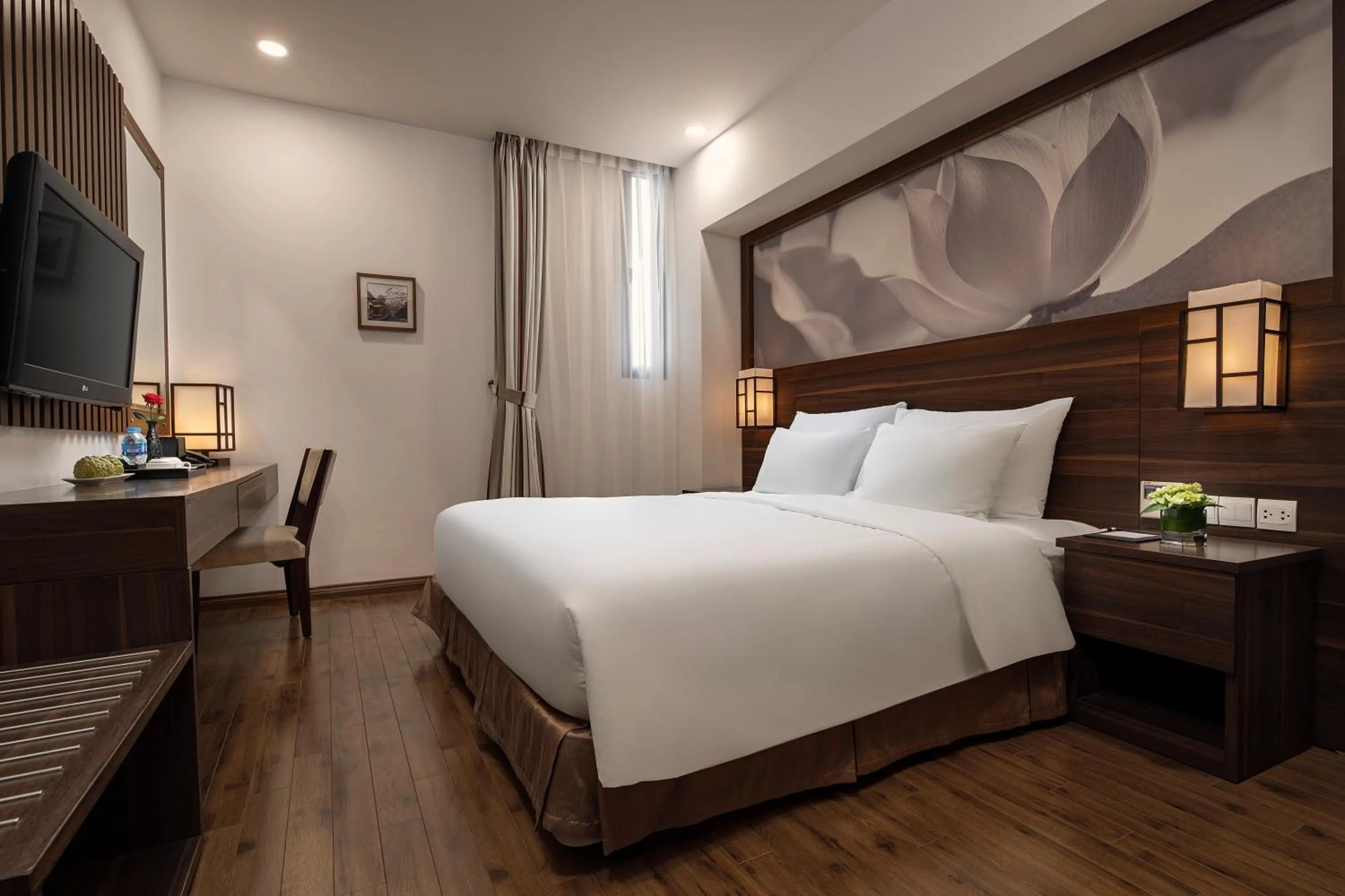 Bedroom, Bed in Authentic Hanoi Boutique Hotel