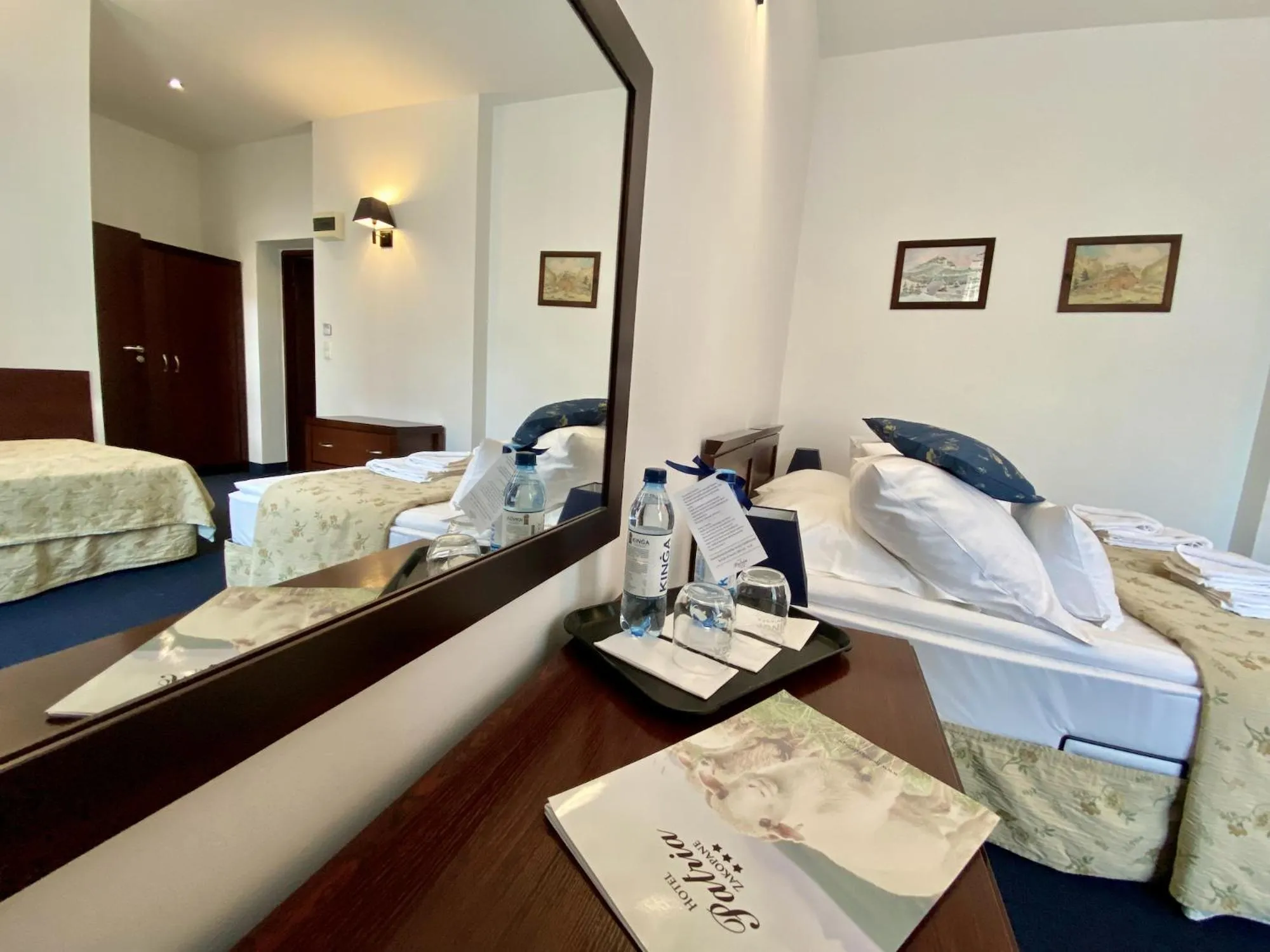 Bed in Hotel Patria Zakopane Centrum