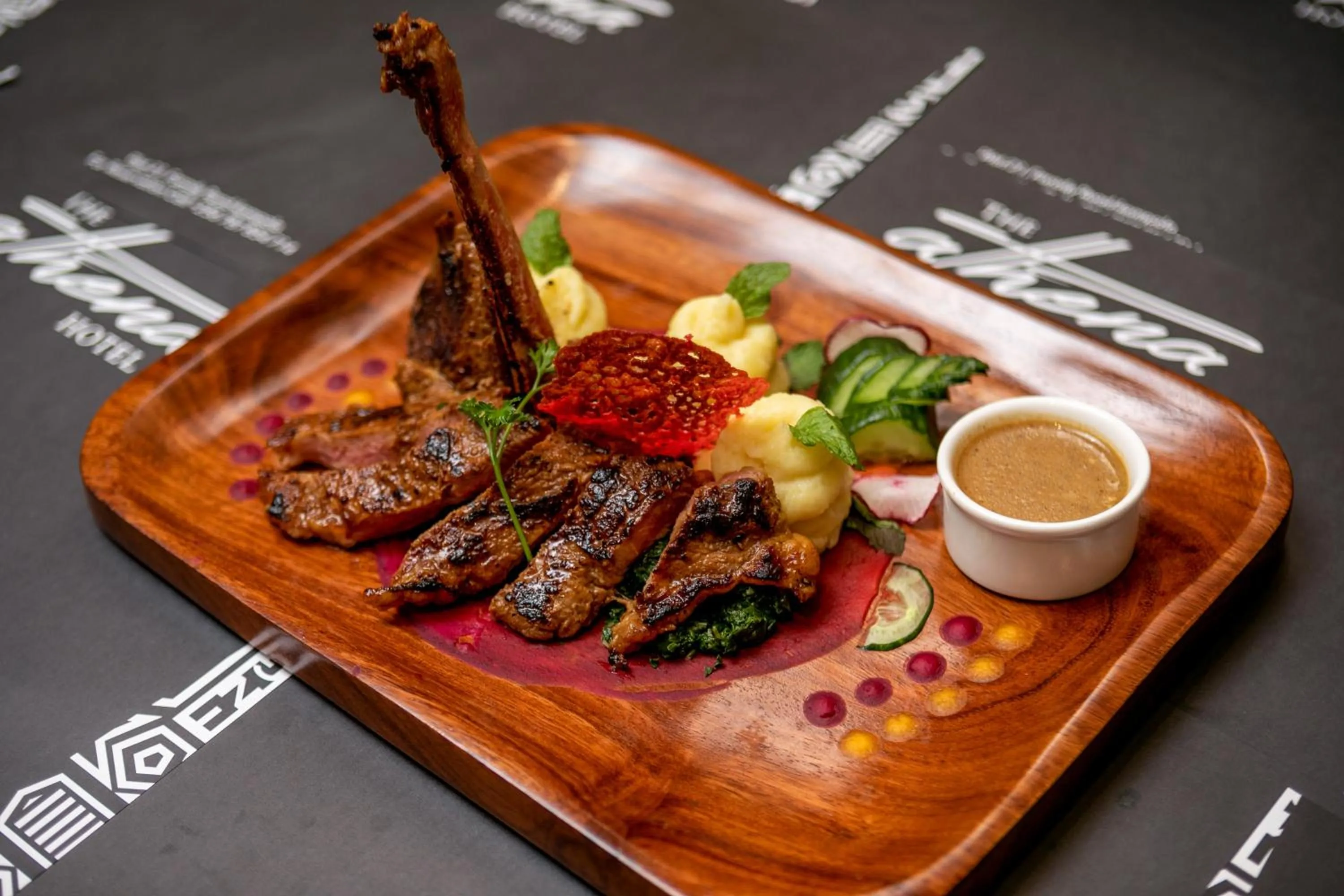 Food in Athena Hotel Kampala