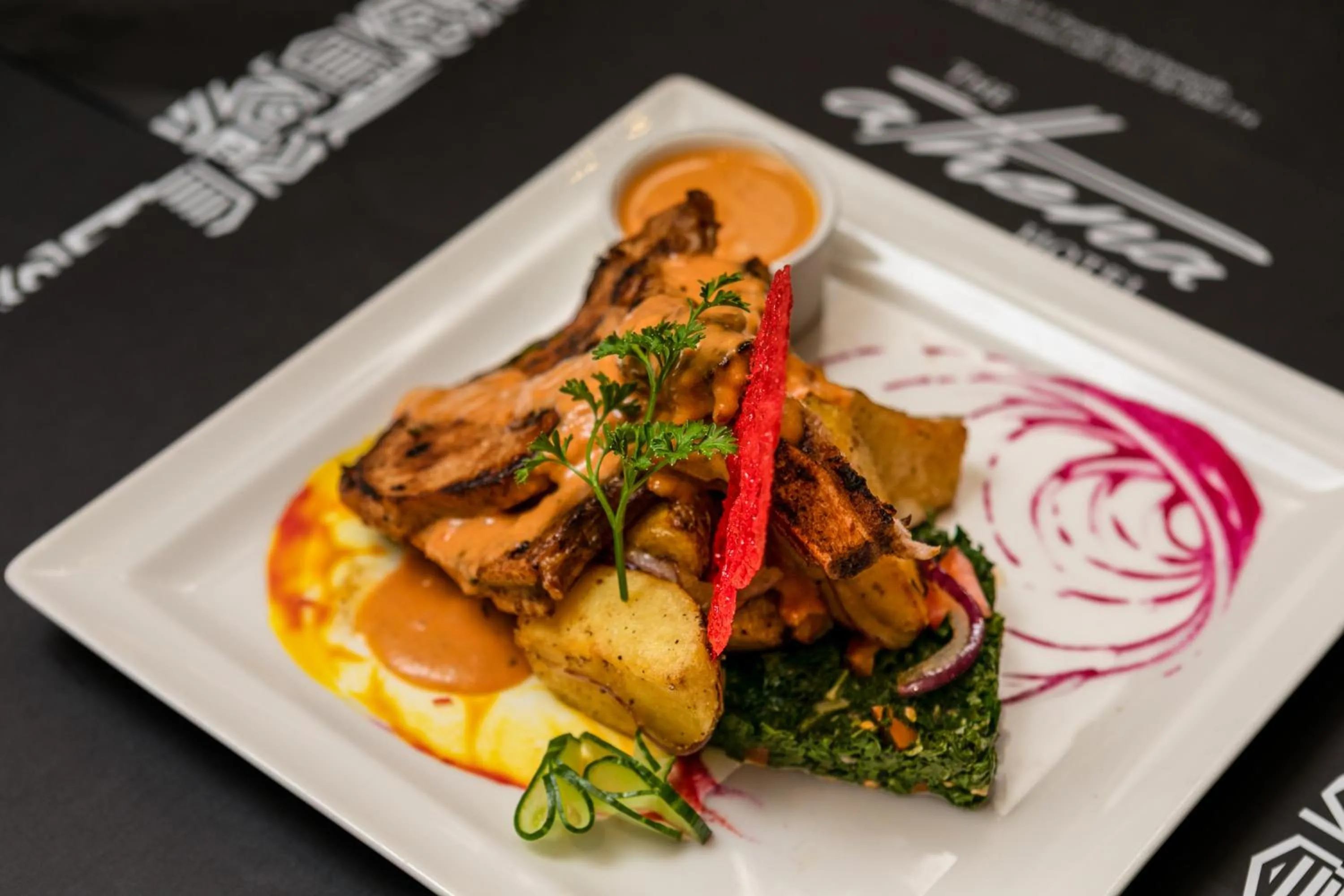 Food in Athena Hotel Kampala