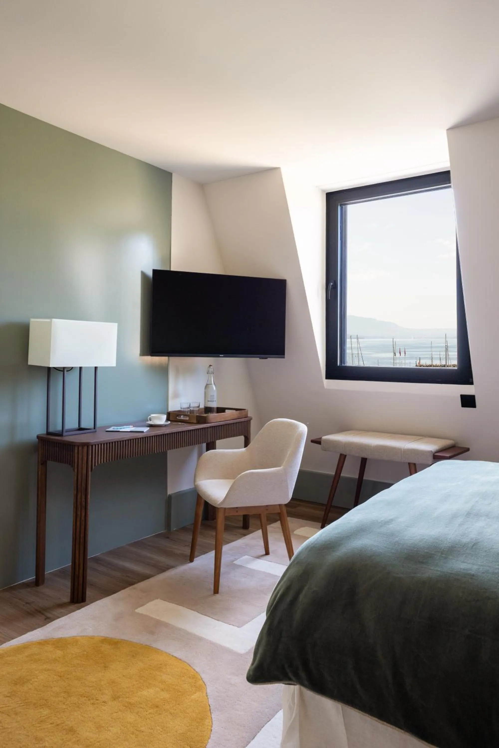 Bedroom, Bed in Maison du Lac Boutique Hôtel