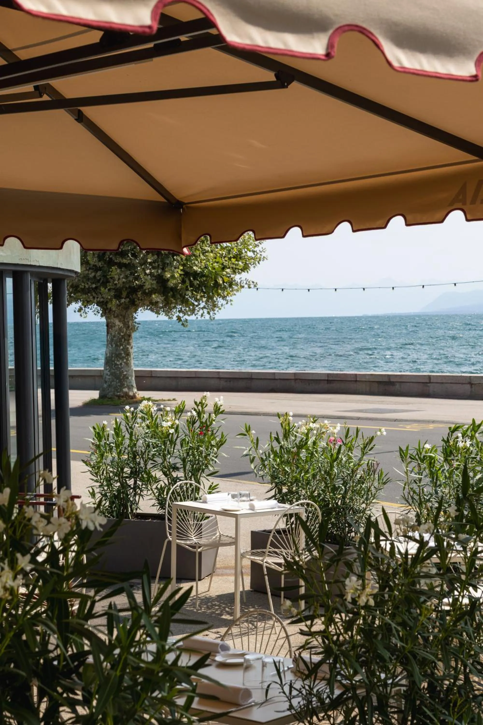 Patio in Maison du Lac Boutique Hôtel